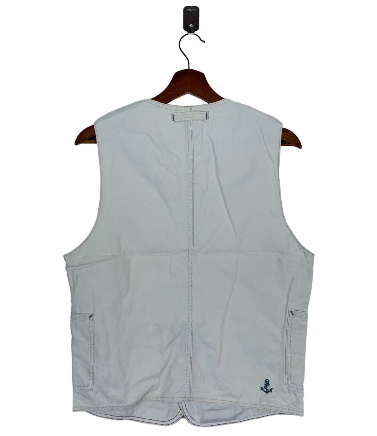 Edwin × Vintage VINTAGE EDWIN OVER WORKS FACTORY VEST JACKET Size US M / EU 48-50 / 2 - 4 Thumbnail