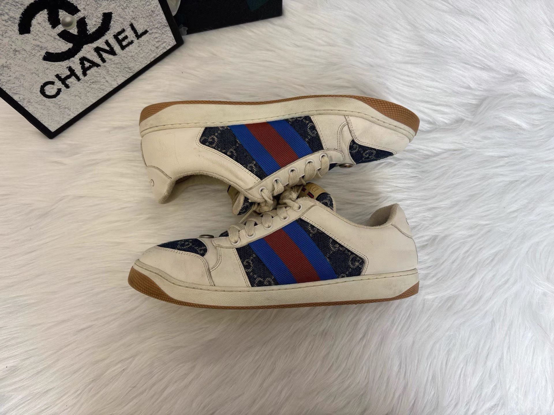Gucci Gucci Screener Sneakers K36 Size US 9.5 / EU 42-43 - 7 Thumbnail