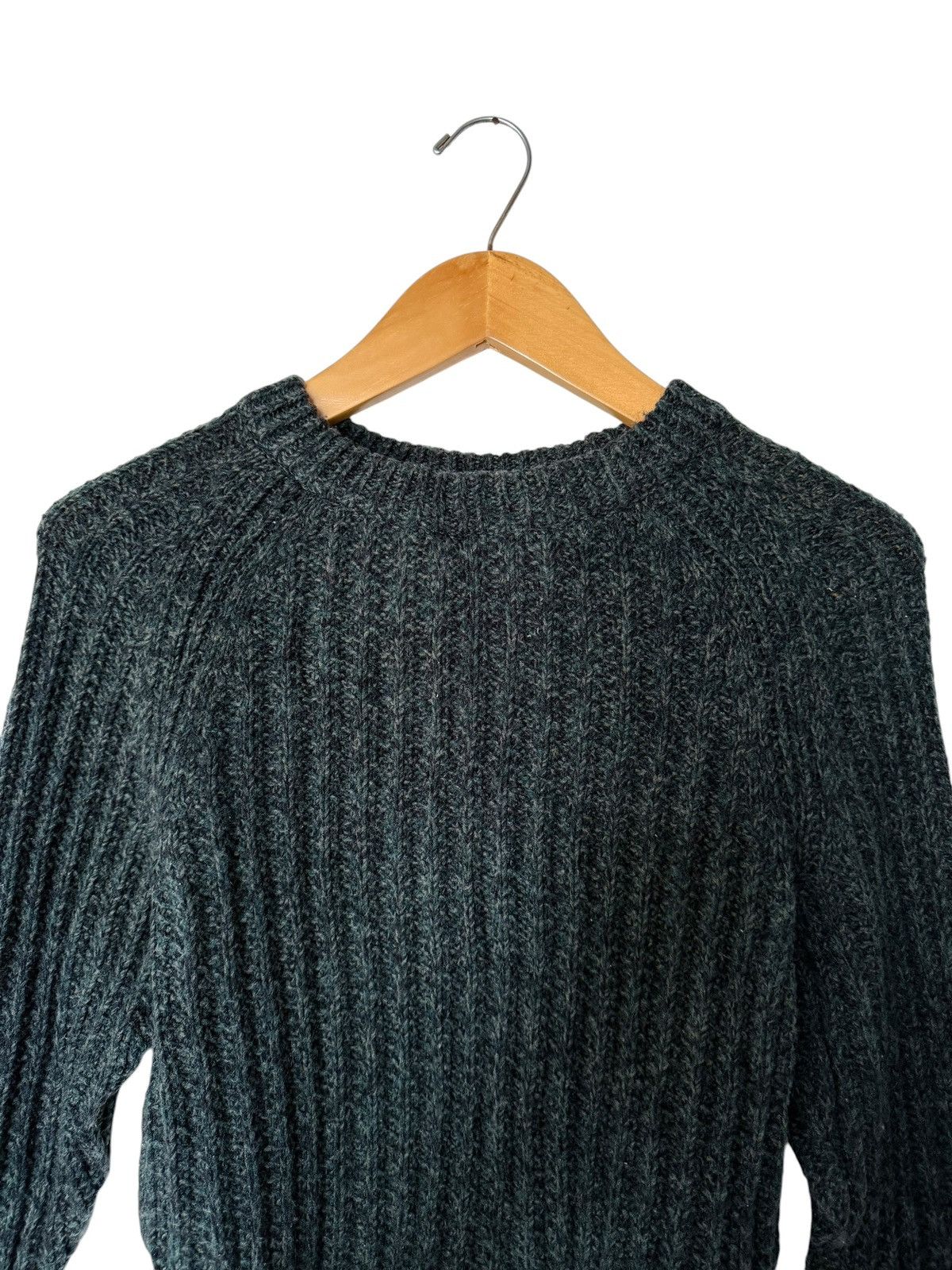 Undercover × Uniqlo Vintage Uniqlo Crewneck Green Forest Knitwear Sweater Jumper Size S / US 4 / IT 40 - 4 Thumbnail