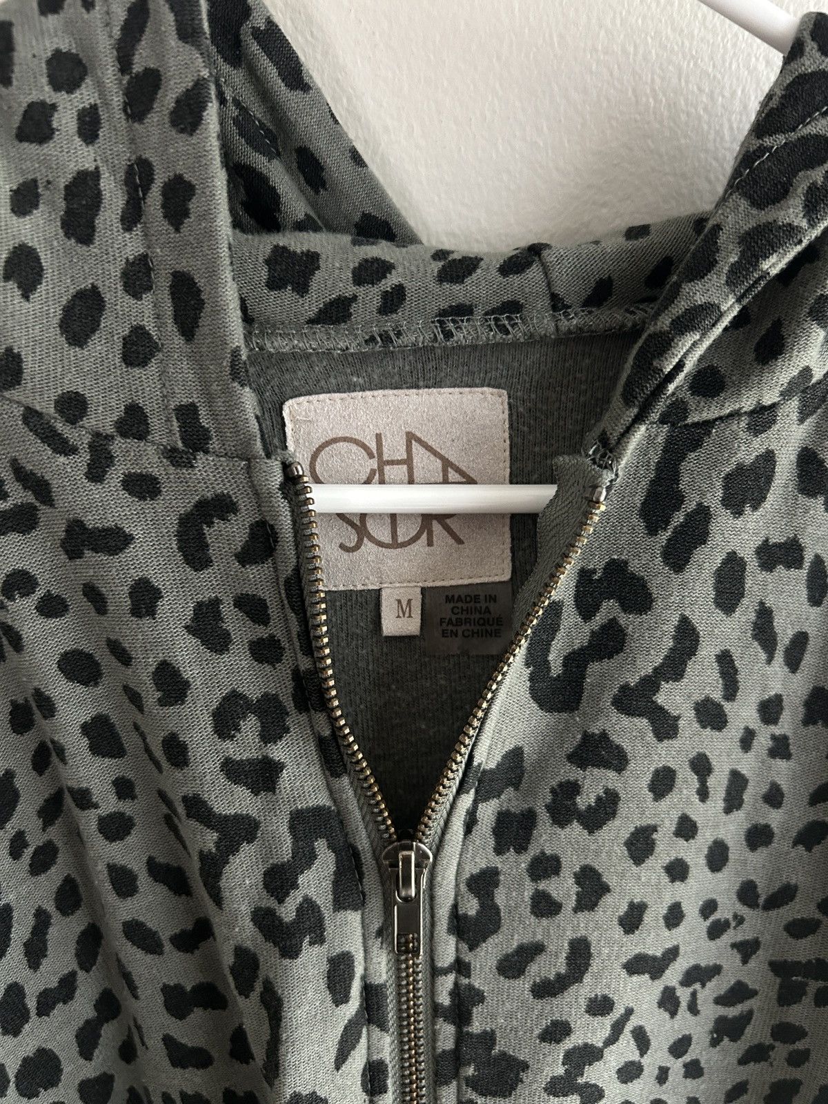 Other Gray Cheetah Print Slim Jacket Size M / US 6-8 / IT 42-44 - 3 Thumbnail