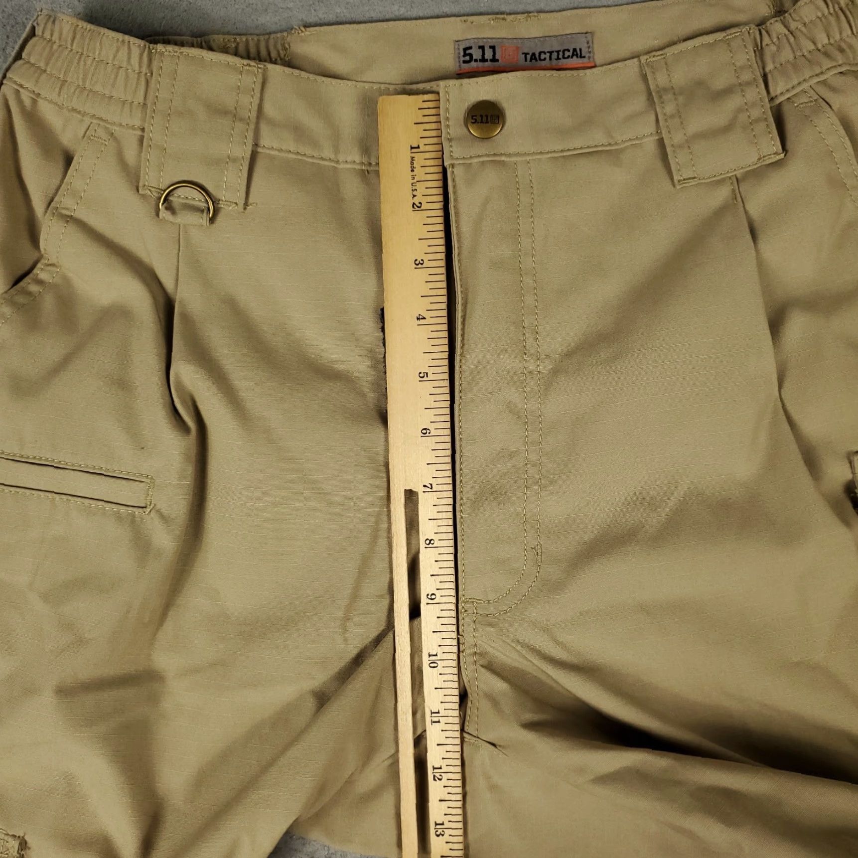 Vintage 5.11 Tactical Pants Mens 34x32 Beige Outdoors Cargo Trousers Size US 34 / EU 50 - 5 Thumbnail