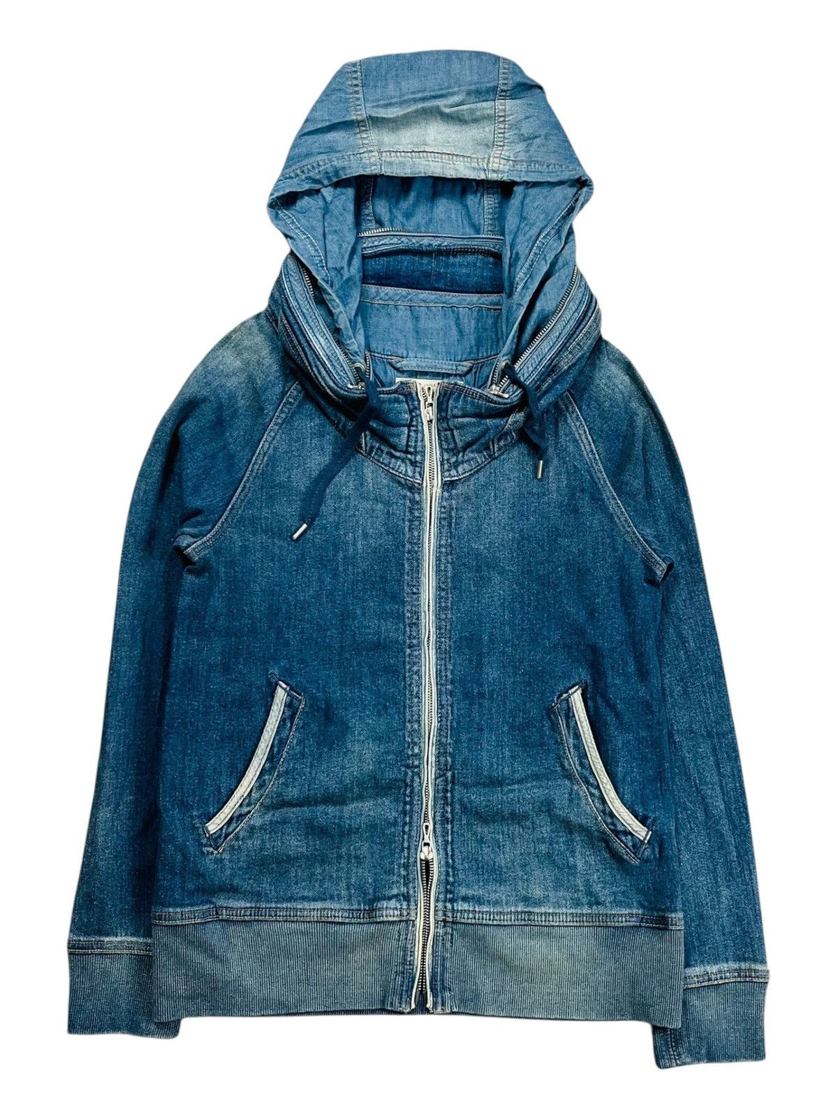 GOA 2000s GOA - Apocalypse Style Mudwash Jeans Bono Jacket Size US M / EU 48-50 / 2 - 1 Thumbnail