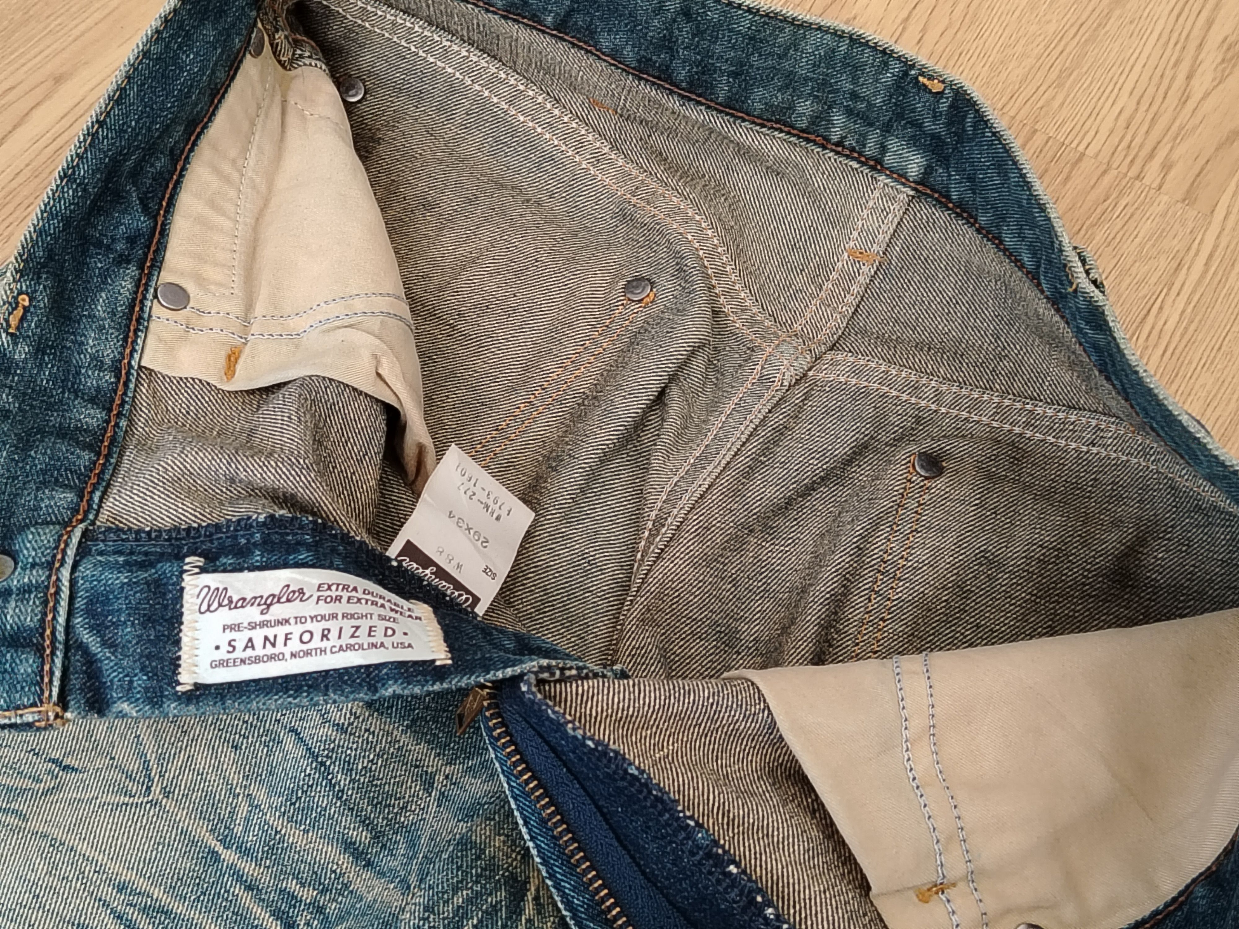 Japanese Brand Bootcut Flare Jeans Wrangler Vintage Size US 30 / EU 46 - 13 Thumbnail