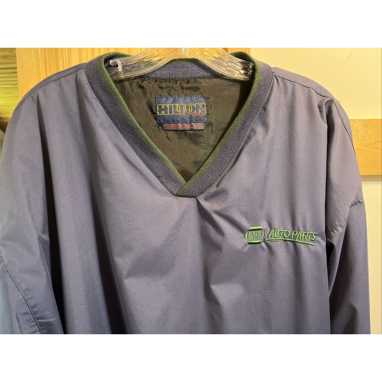 Other Hilton Active Apparel VTG XL sweatshirt Navy Napa Auto Parts Size US XL / EU 56 / 4 - 6 Thumbnail