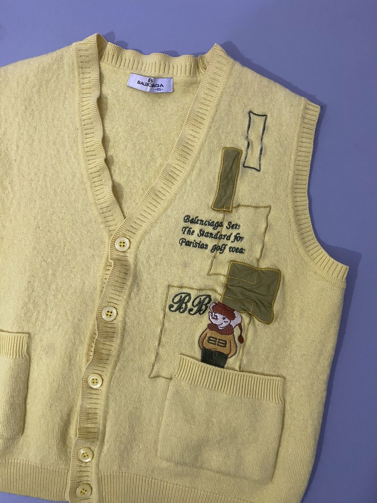 Balenciaga 💥Vintage💥Balenciaga Vest Size US M / EU 48-50 / 2 - 1 Thumbnail