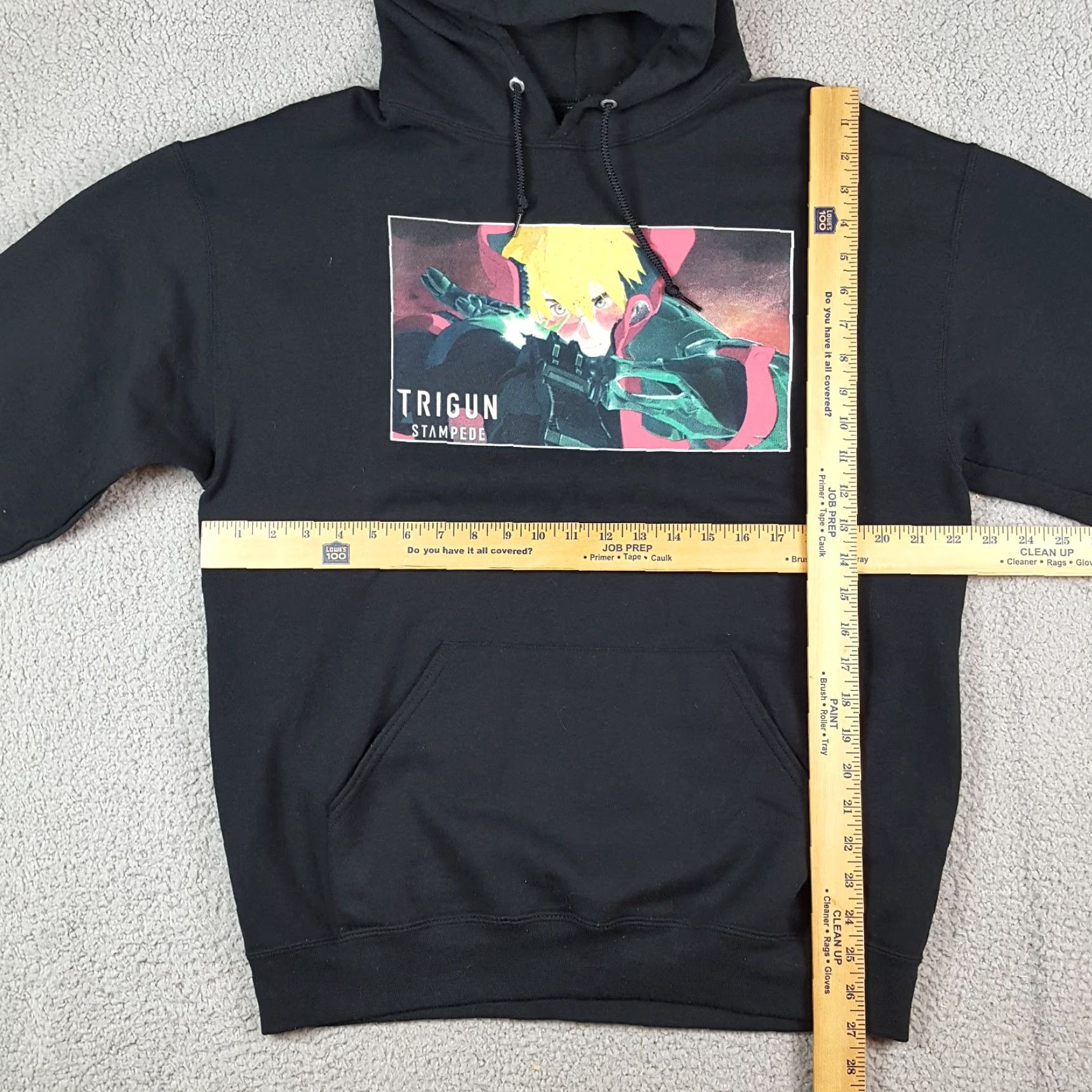 Vintage VINTAGE Trigun Sweatshirt L Black 90s Anime Vash The Stampede Pullover Crewneck Mens College University USA Graphic Print Pullover Sweatshirt Size L Size US L / EU 52-54 / 3 - 6 Thumbnail