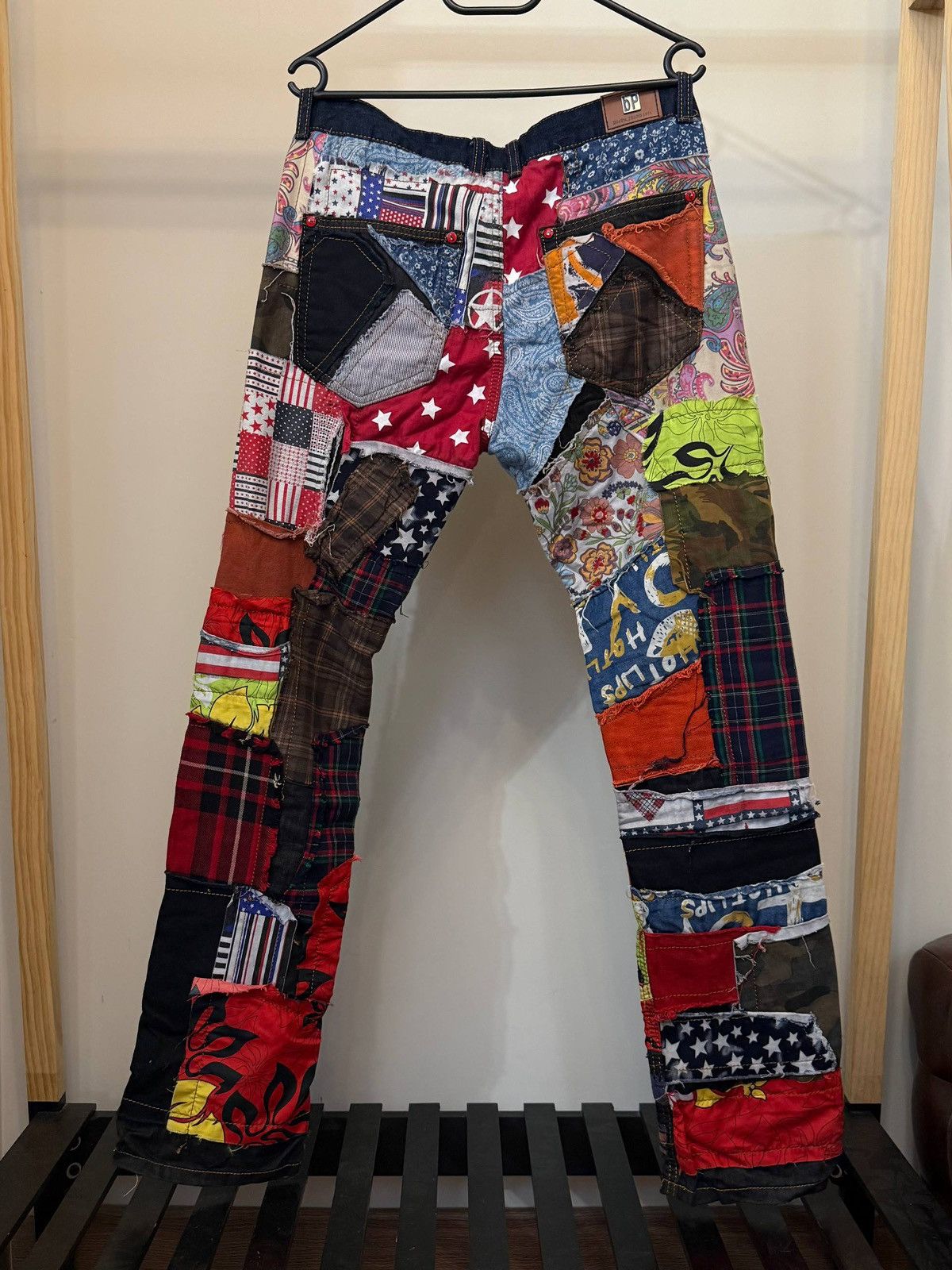 Japanese Brand japan boro denim x vintage x hysteric glamour Size US 34 / EU 50 - 6 Thumbnail