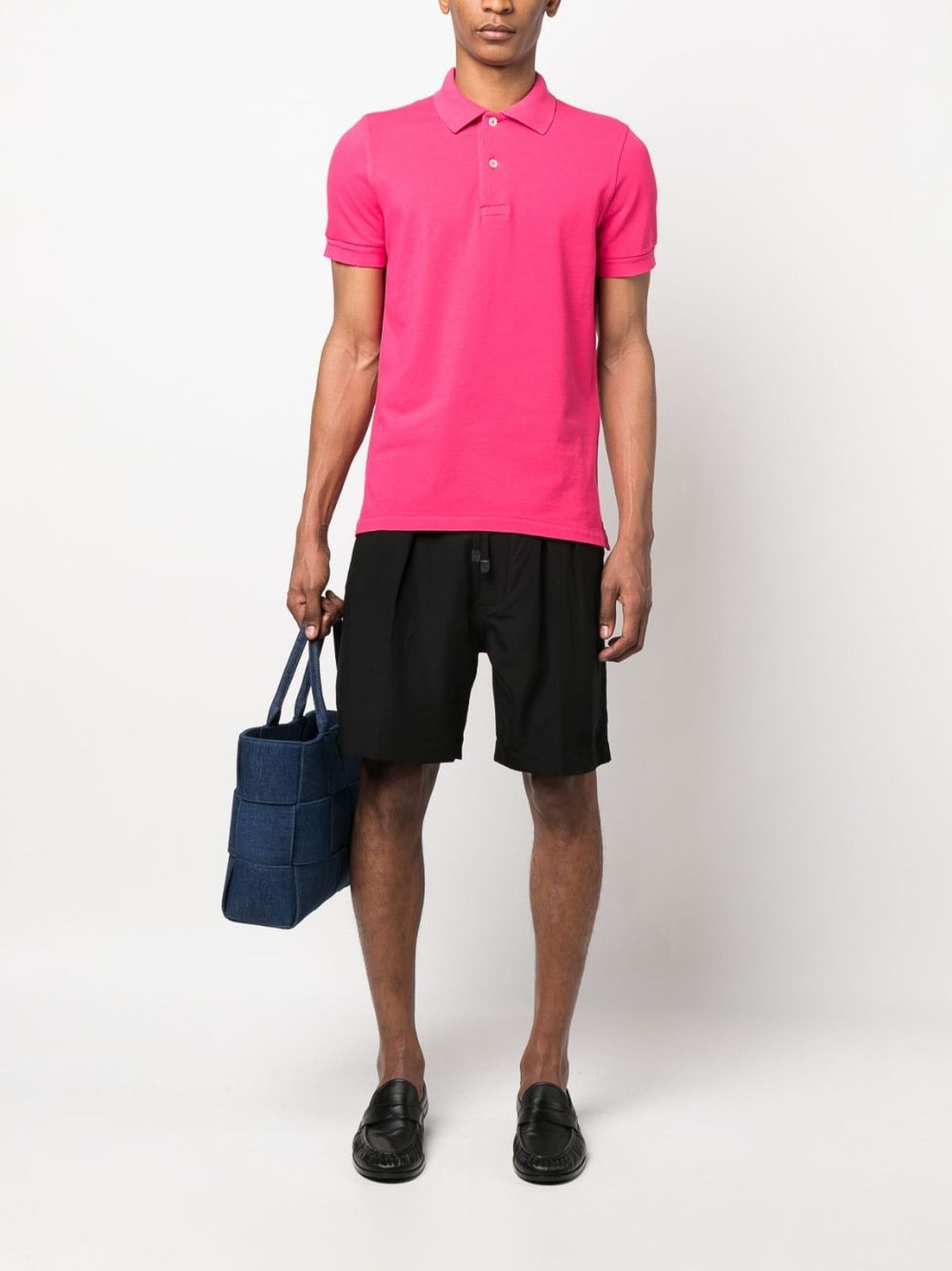 Tom Ford o1loc1c0724 Polo Shirt in Red Size US M / EU 48-50 / 2 - 2 Thumbnail