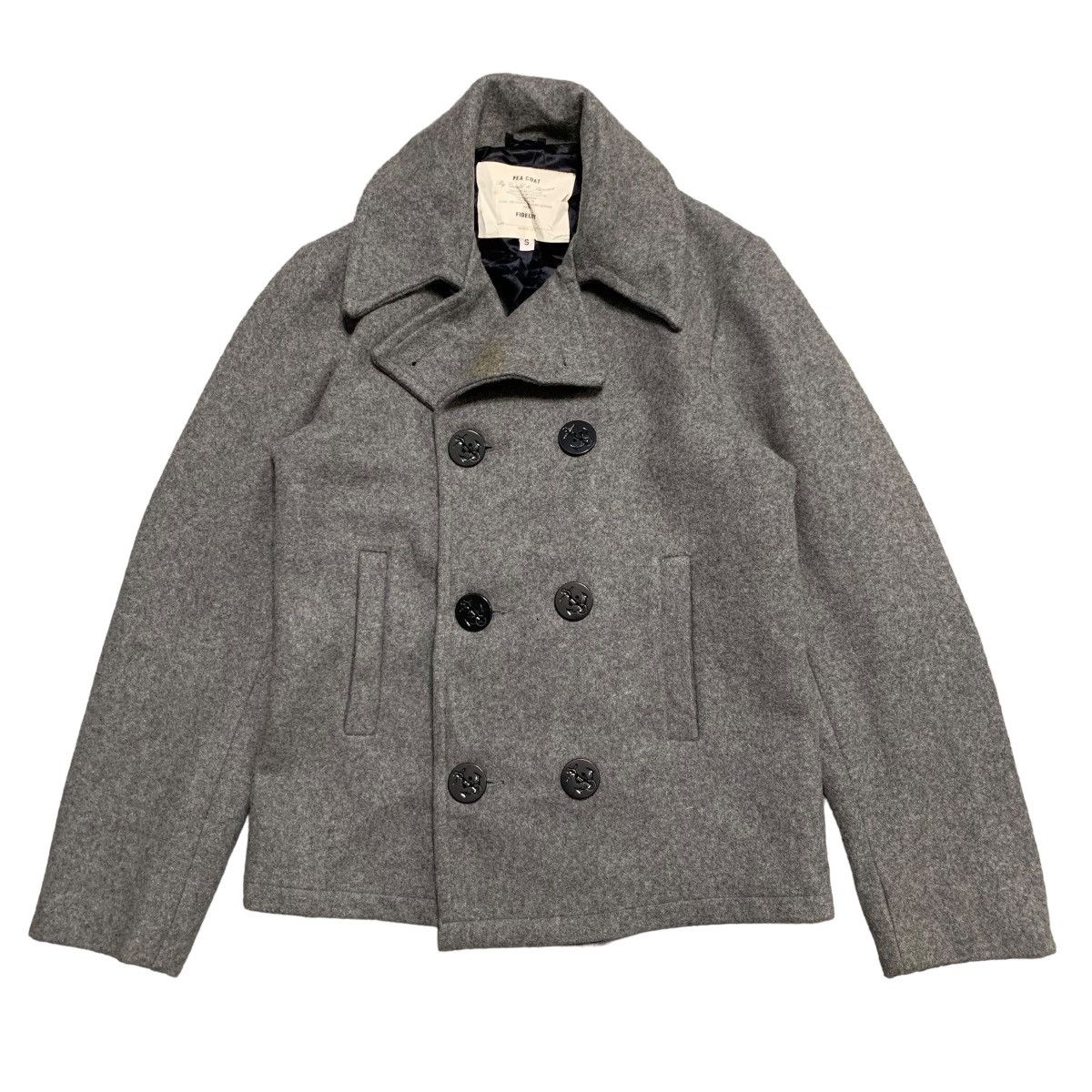 Fidelity Fidelity By Gerald & Stewart Double Breast Pea Coat Size US S / EU 44-46 / 1 - 1 Thumbnail