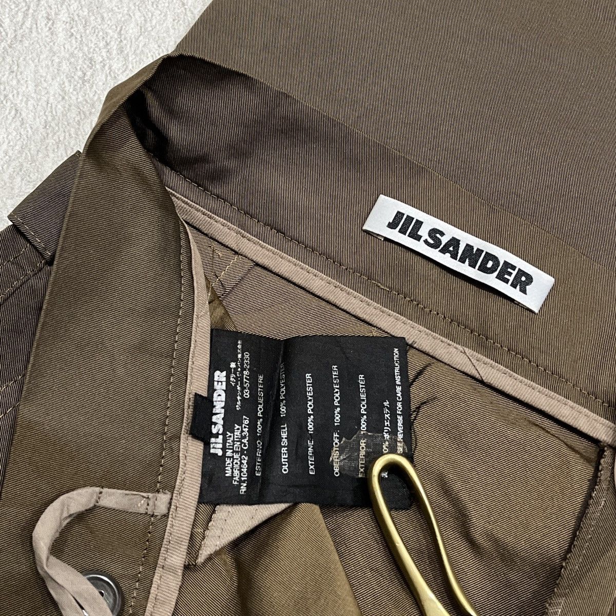 Jil Sander Jil Sander Trouser Buckle Back Pants Size US 30 / EU 46 - 4 Thumbnail