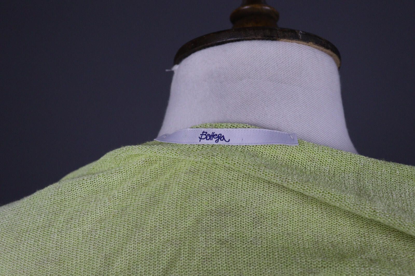 Other Bottega by Elisa Cavaletti One Button Linen Sweater Size S Size S / US 4 / IT 40 - 8 Thumbnail