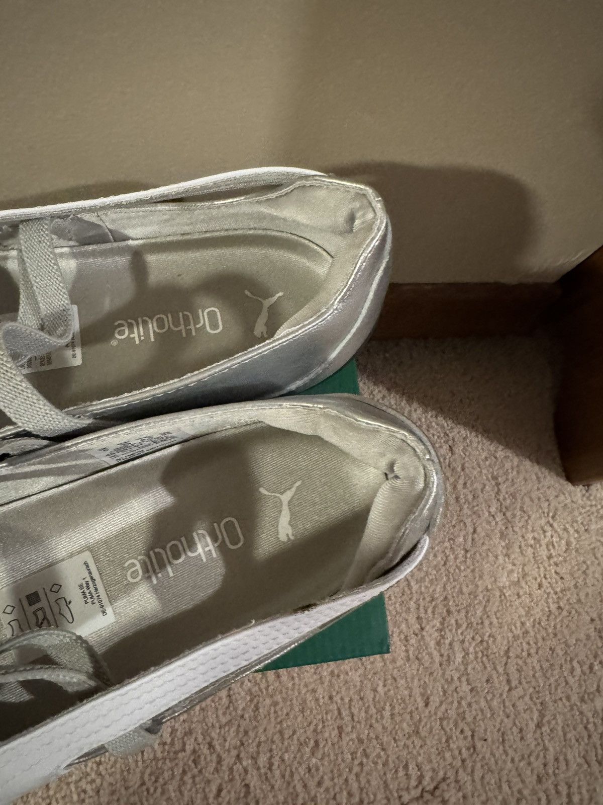 Puma puma silver speedcat ballet flat Size US 8.5 / IT 38.5 - 5 Thumbnail