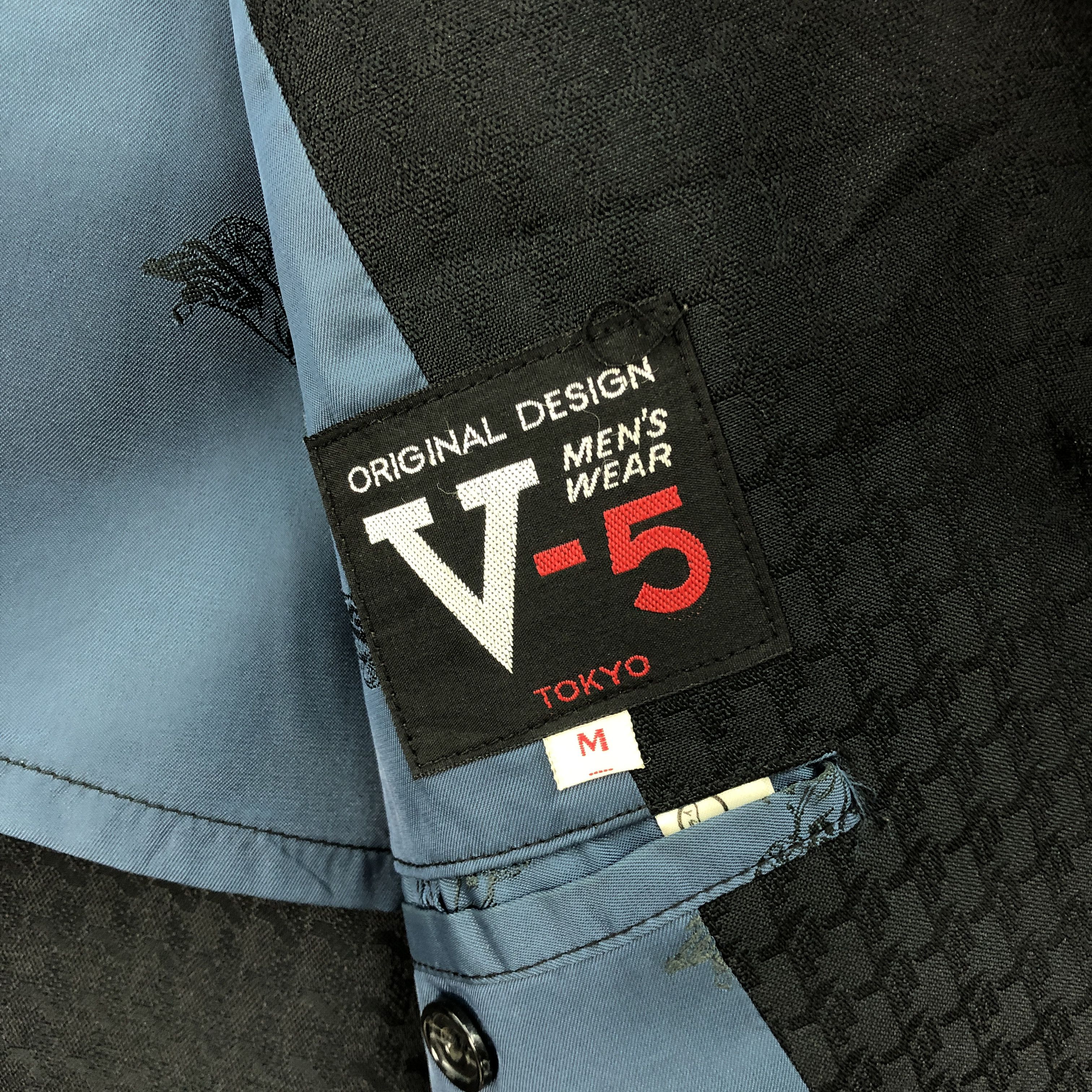 Japanese Brand × Vintage Vintage V5 Japanese Brand Coat Houndstooth Jacket Size US M / EU 48-50 / 2 - 7 Thumbnail