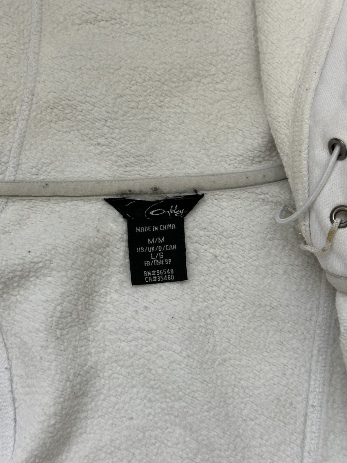 Oakley Vintage Oakley Zip Fleece Hodie Y2K Fit Logo Size M / US 6-8 / IT 42-44 - 9 Thumbnail