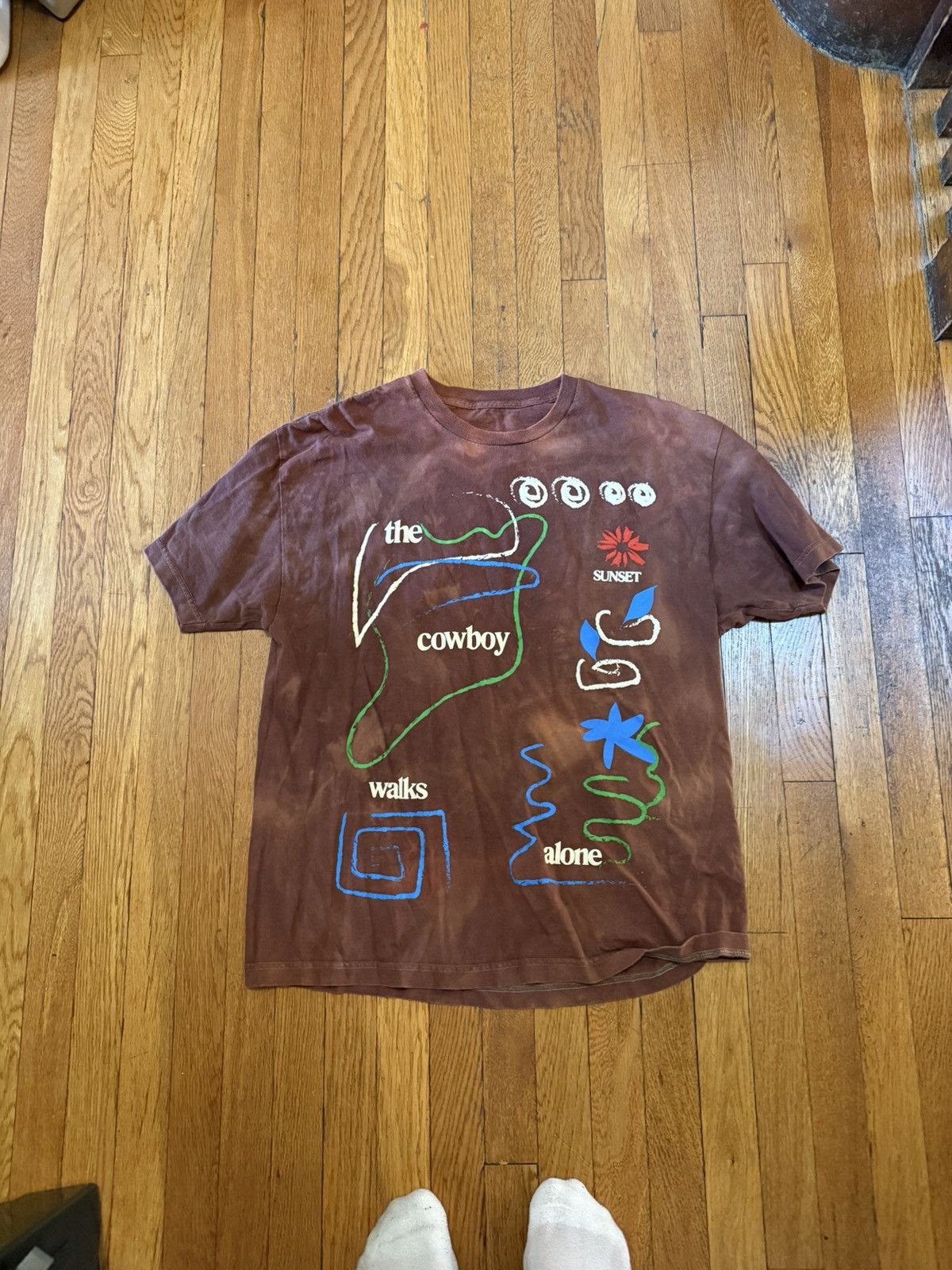 atthemoment Hand-dyed Brown At The Moment Cowboy Tee Size US L / EU 52-54 / 3 - 1 Thumbnail