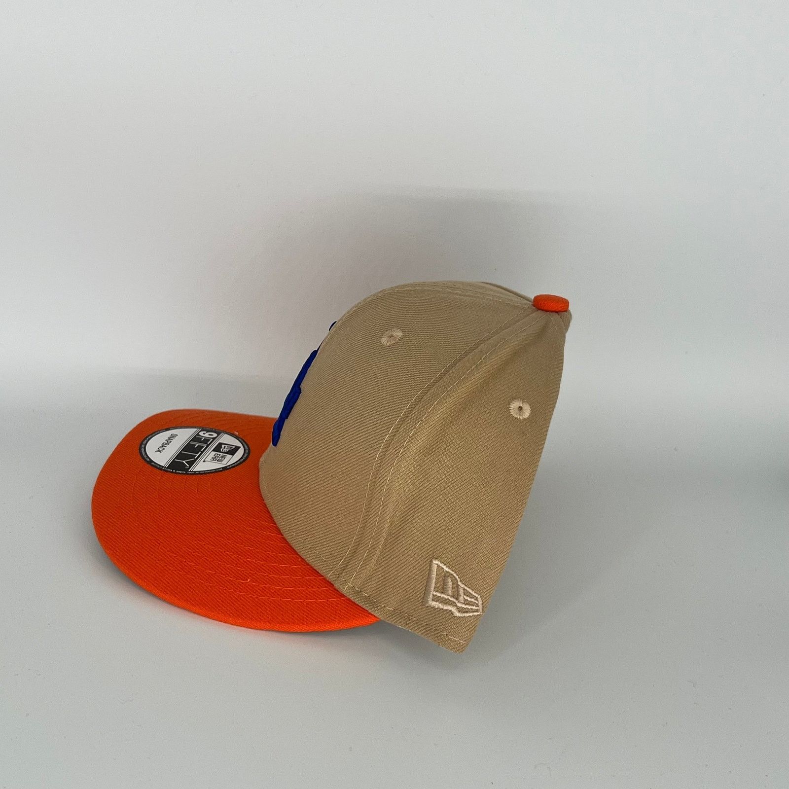 New Era Brown/Orange Los Angeles Dodgers New Era MLB 9Fifty Snapback Size ONE SIZE - 2 Thumbnail