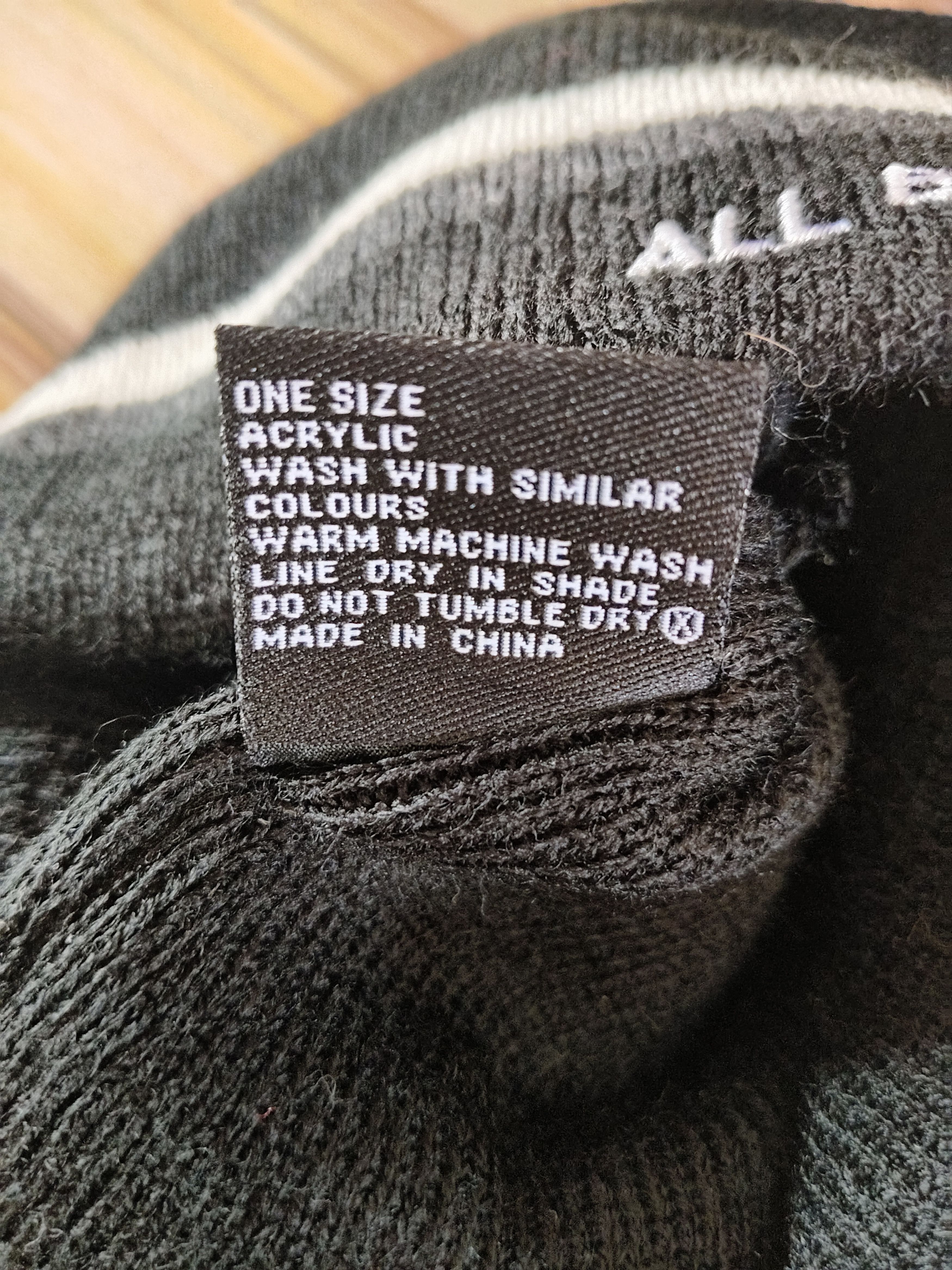 All Blacks ALL BLACK Beanie Size ONE SIZE - 5 Thumbnail