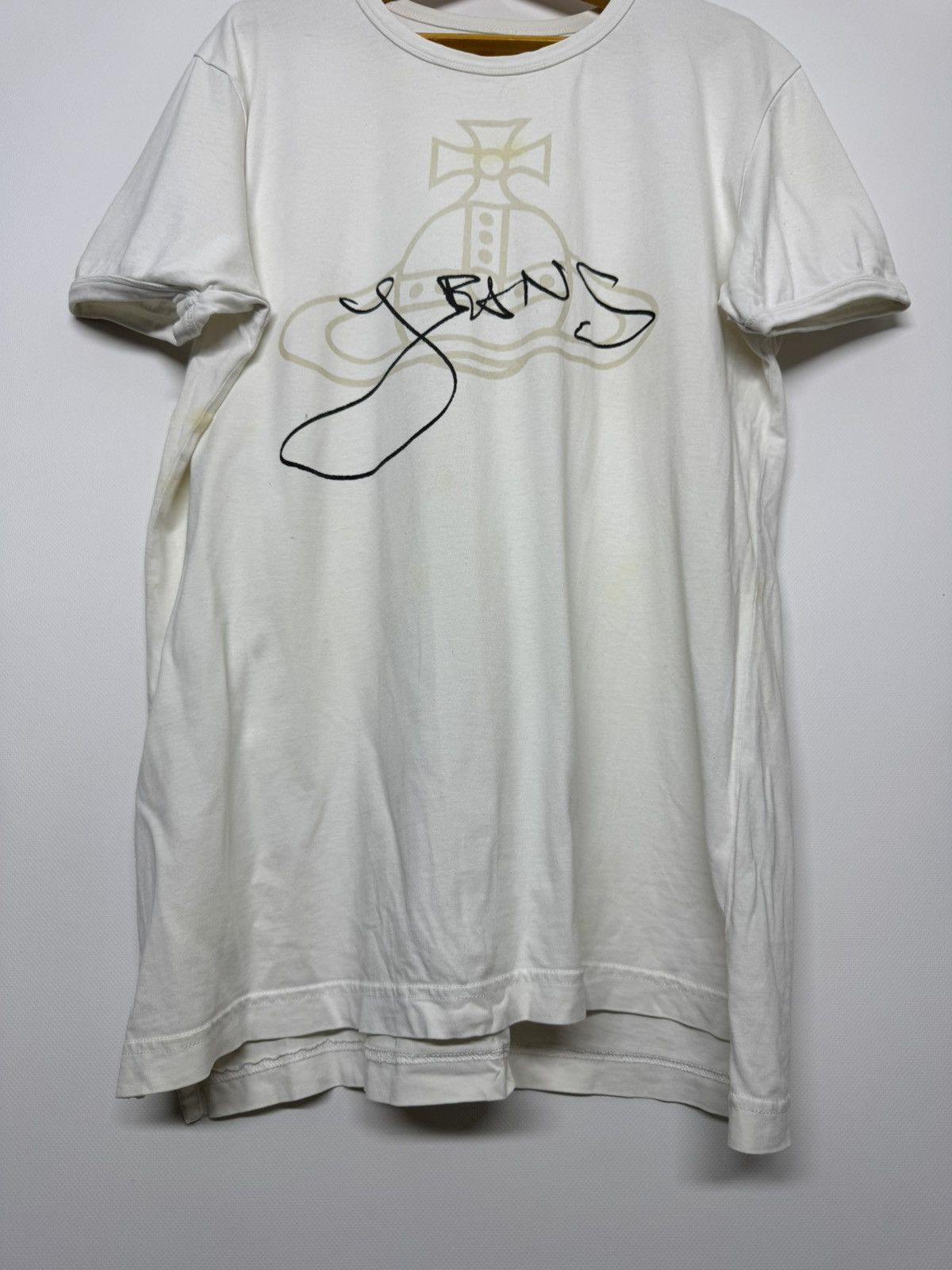 Vivienne Westwood Vintage Y2k Vivienne Westwood Anglomania🤍 Print T-Shirt 00’s Size L / US 10 / IT 46 - 7 Thumbnail