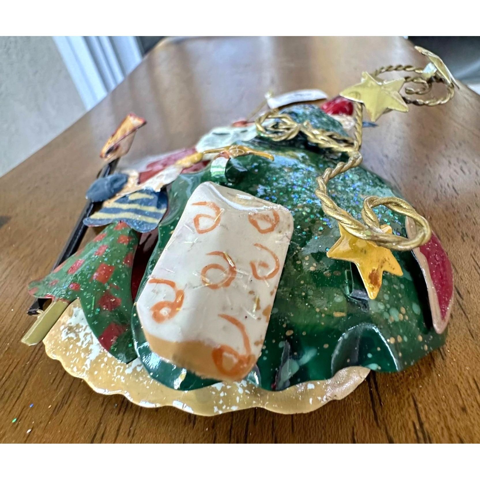 Designer × Vintage NWT VTG Kurt Adler Santa Cardinal Birdhouse Christmas Tree Size ONE SIZE - 6 Thumbnail
