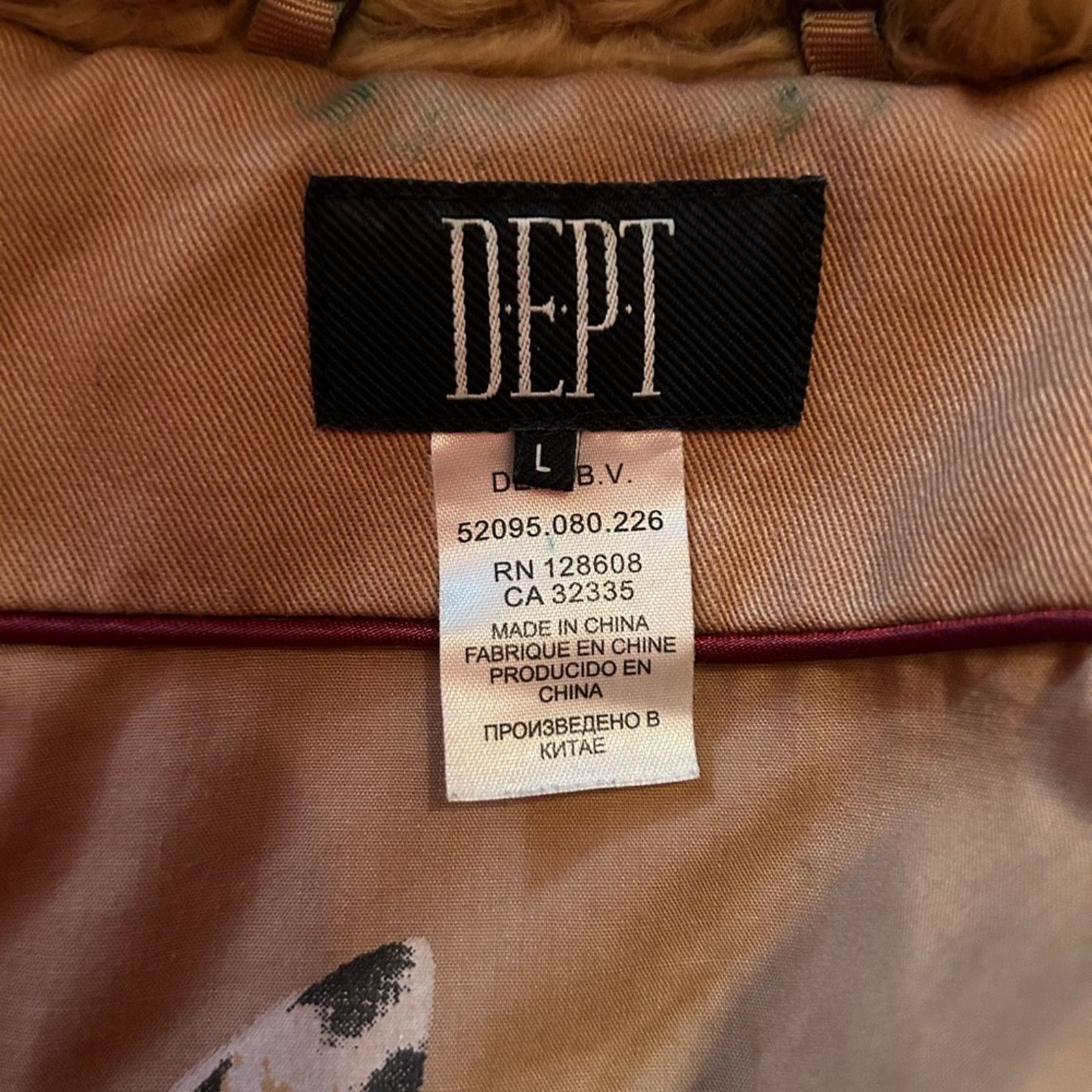 Other D.E.P.T. Faux fur short tan coat Size L / US 10 / IT 46 - 4 Thumbnail