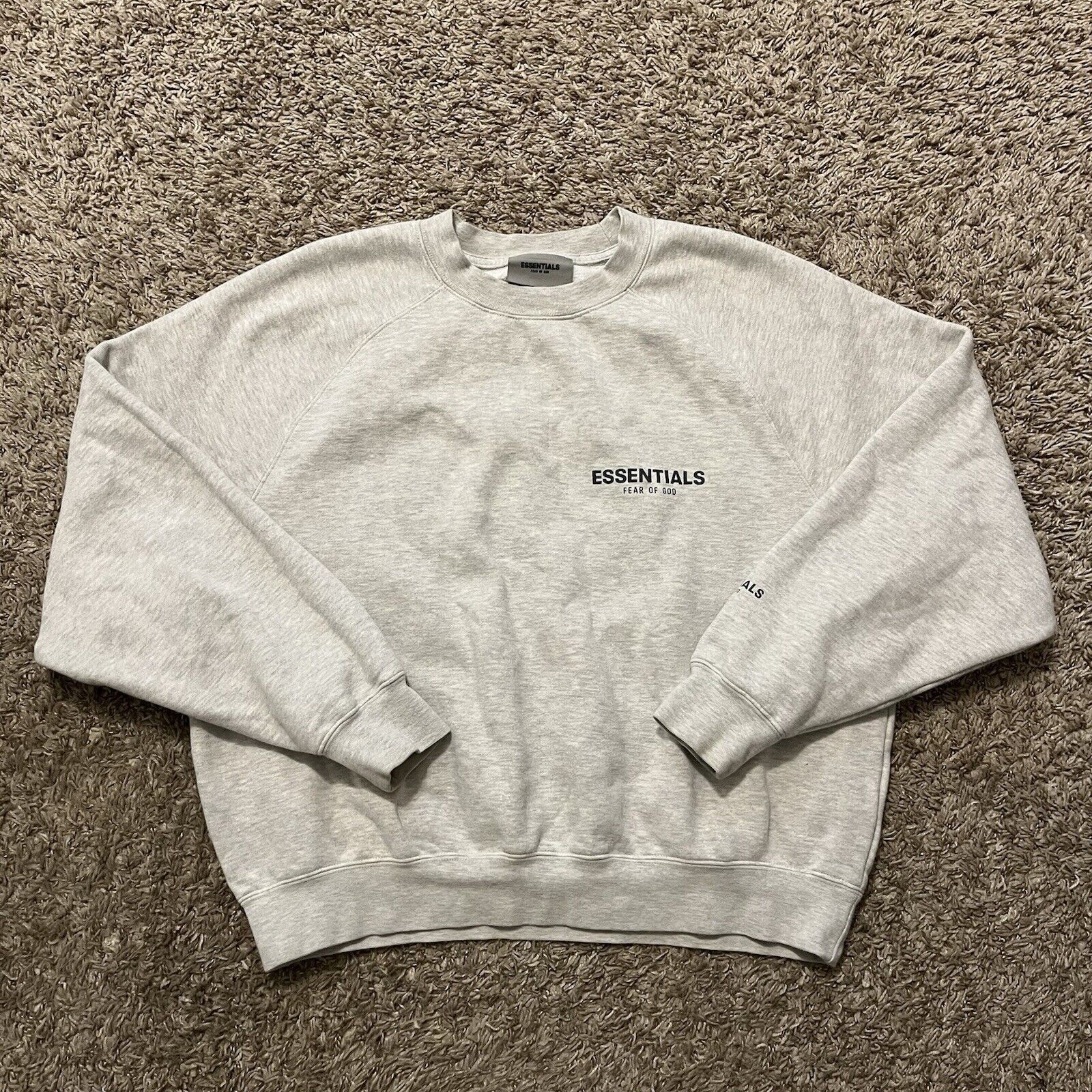 Fear of God Essentials Fleece Crewneck Pullover Sweatshirt Medium Size US M / EU 48-50 / 2 - 1 Thumbnail