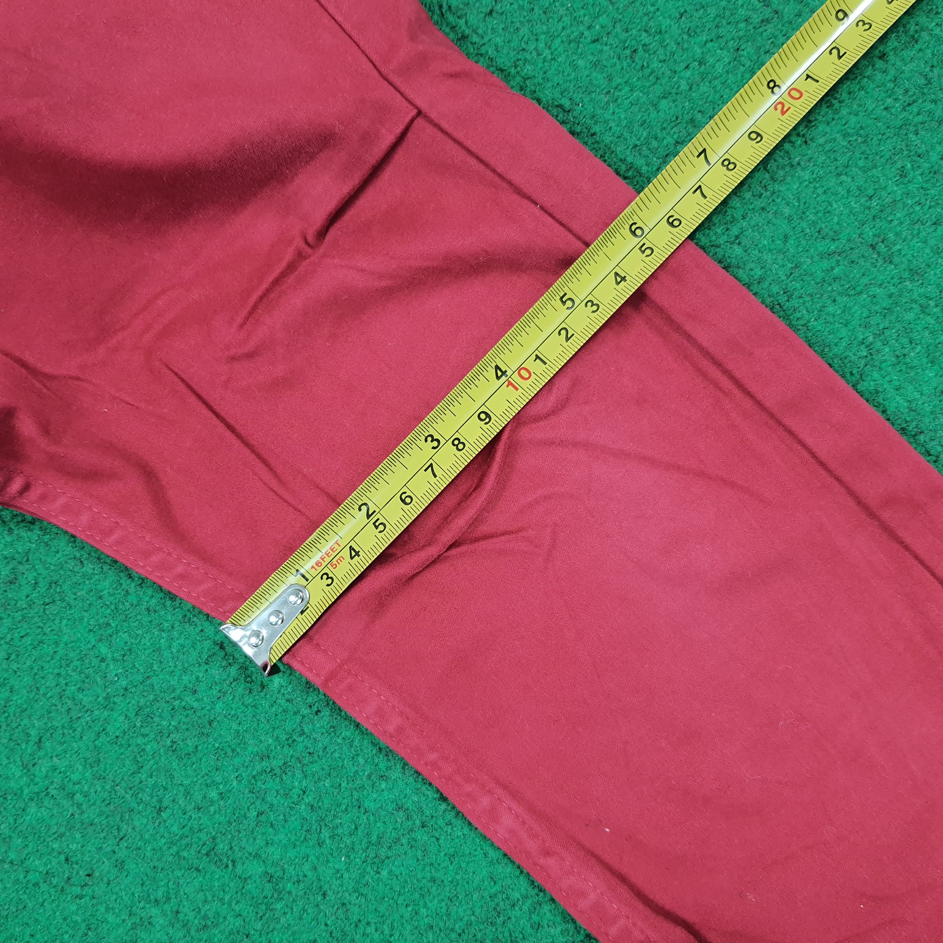 Kapital Vintage KAPITAL Japan Red Tencel Stretch Pants C297N25 Size 26" / US 2 / IT 38 - 16 Thumbnail
