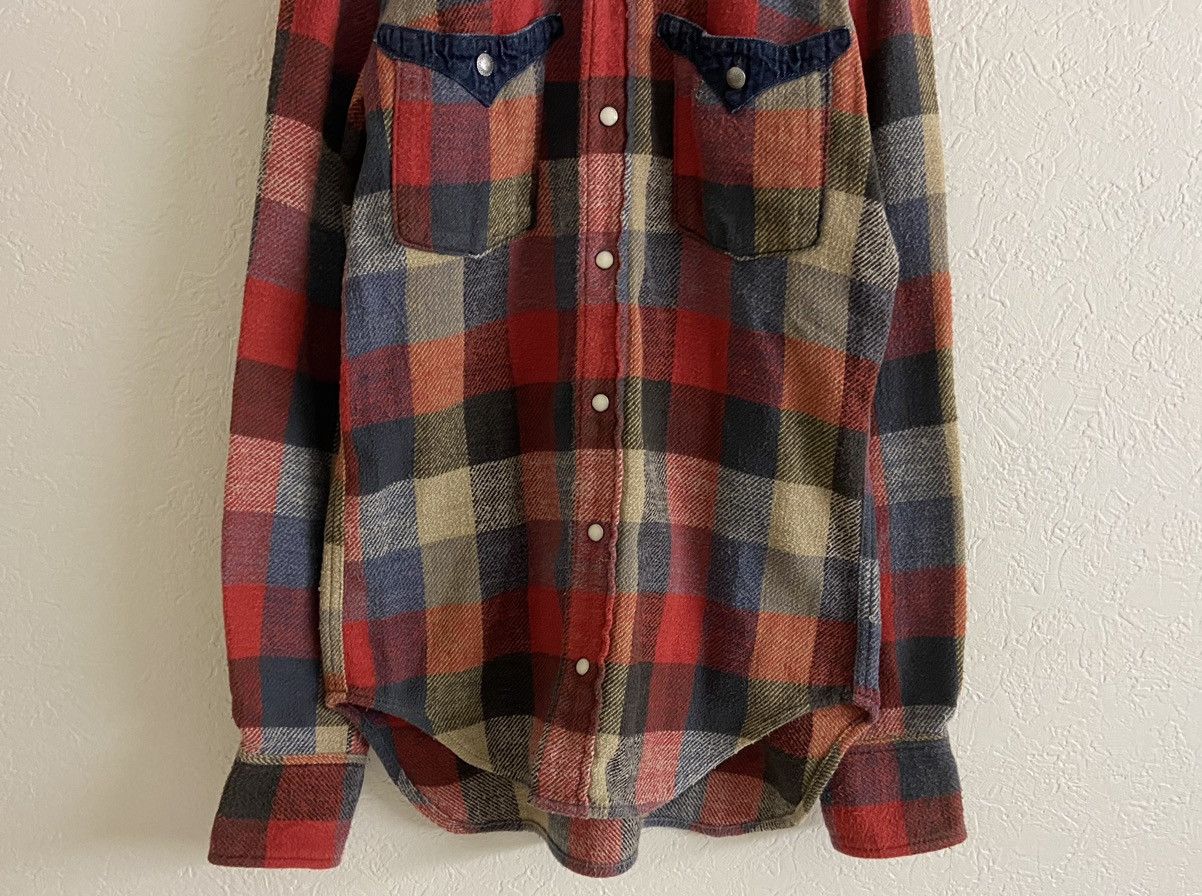 Kapital KAPITAL concho button flannel plaid shirt Size US M / EU 48-50 / 2 - 3 Thumbnail