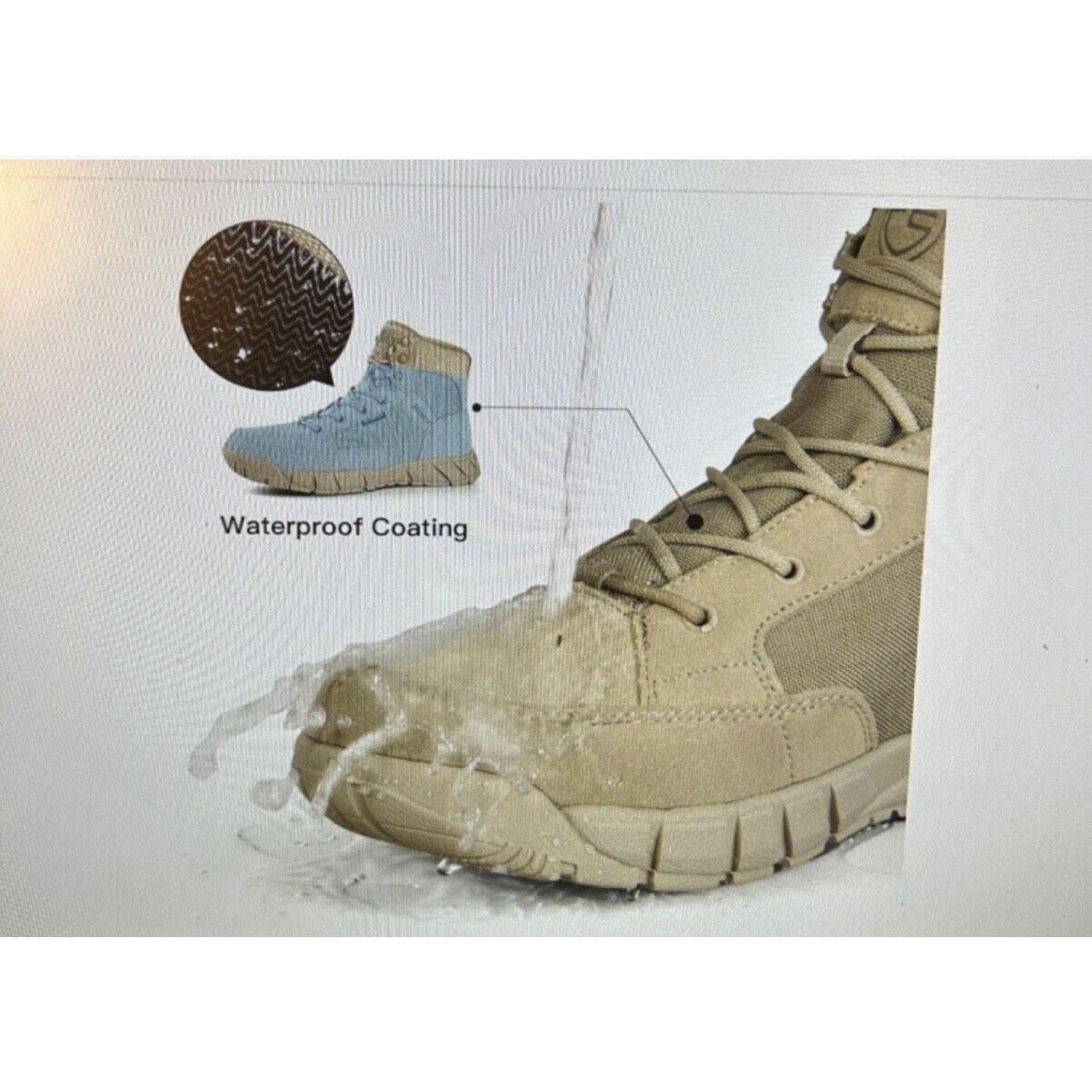Other Free Soldier Work Boots Men's Tactical wtrprf Mil US sz 11 Size US 10 / EU 43 - 11 Thumbnail