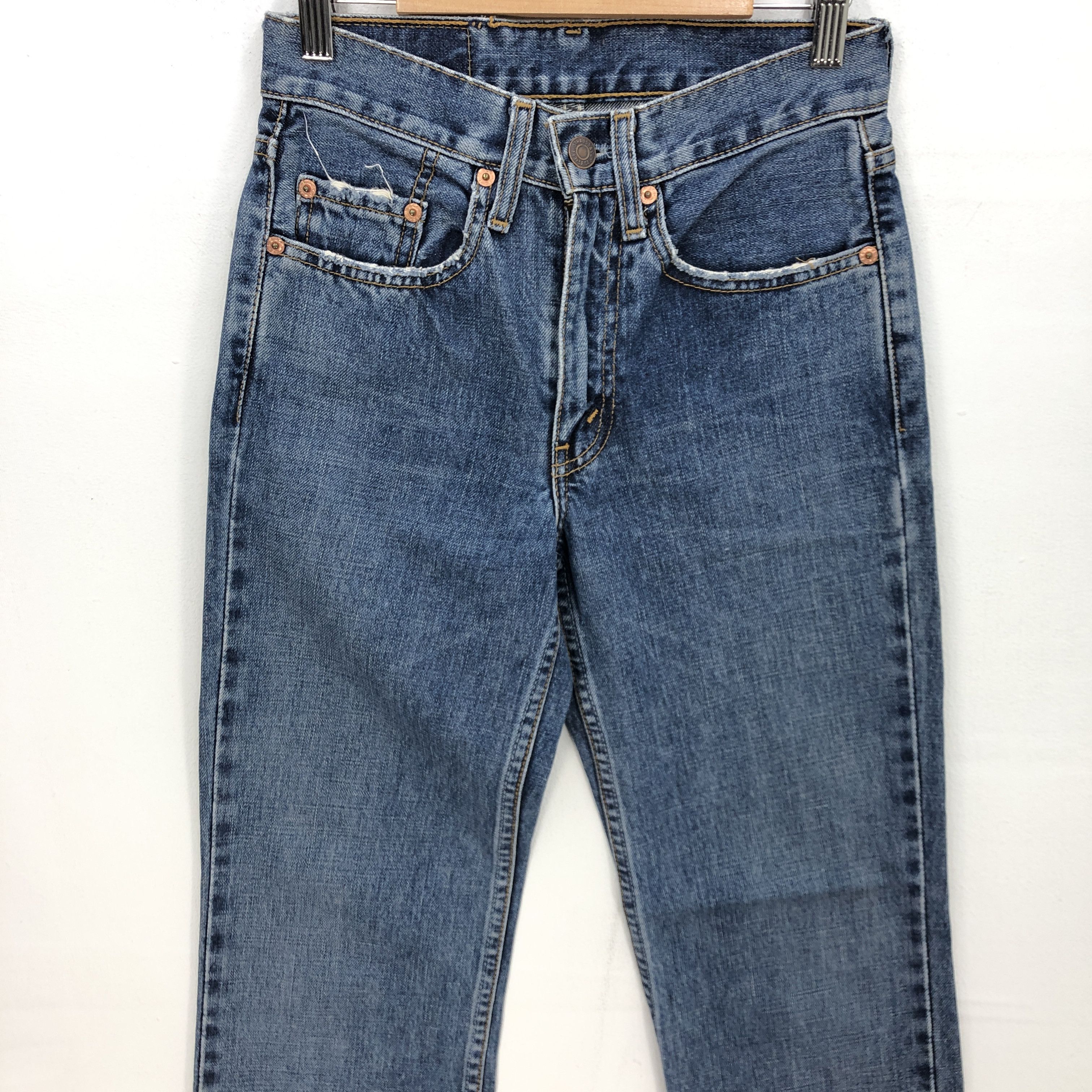 Levi's Vintage Levis Stonewash Jeans Levi's Faded Light Wash Denim Size 26" / US 2 / IT 38 - 3 Thumbnail