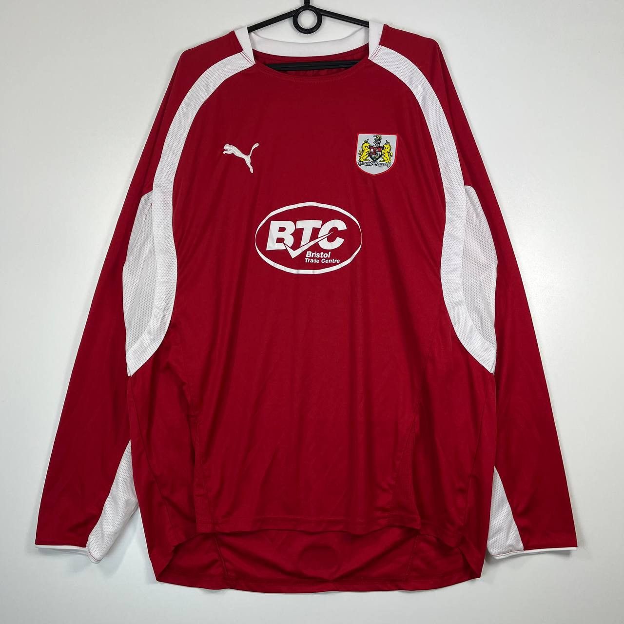 Puma Bristol City Puma 2007 Long Sleeve Shirt Football XXL Size US XXL / EU 58 / 5 - 1 Thumbnail