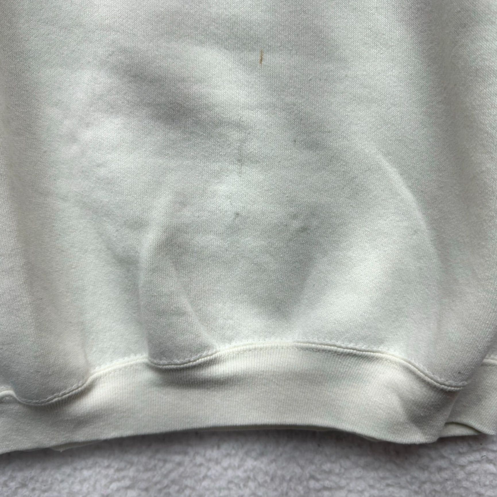 Vintage VINTAGE 90s Golf Sweatshirt Large Embroidered Match Play Pebble Beach Womens L White Size L / US 10 / IT 46 - 5 Thumbnail
