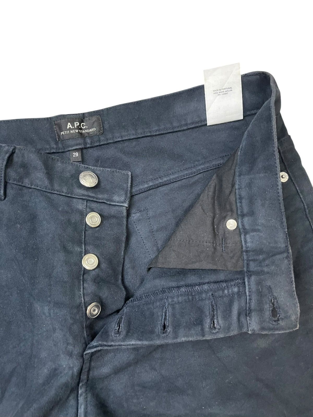 A.P.C. Vintage A.P.C Jeans Pant Slim Fit Streetwear Size US 31 - 5 Thumbnail