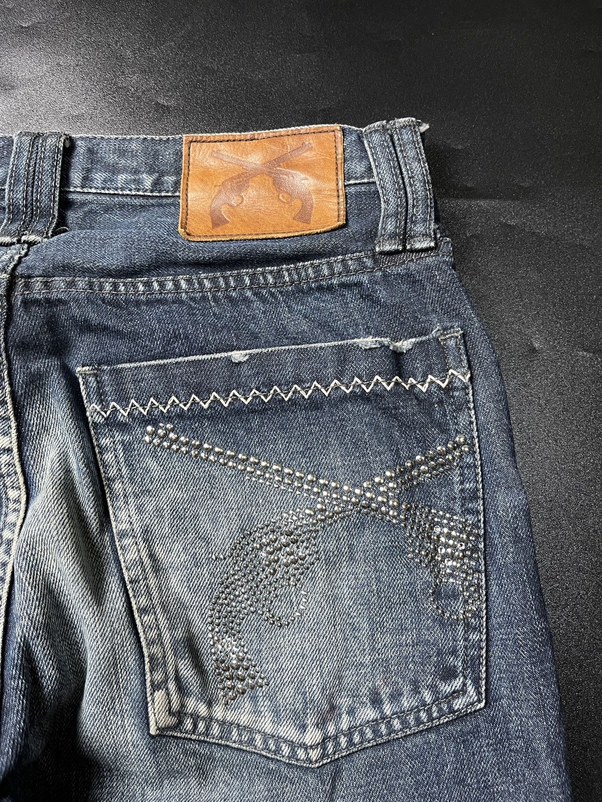 roarguns Flare Roar Double Guns Pocket Rare jeans Size US 30 / EU 46 - 6 Thumbnail