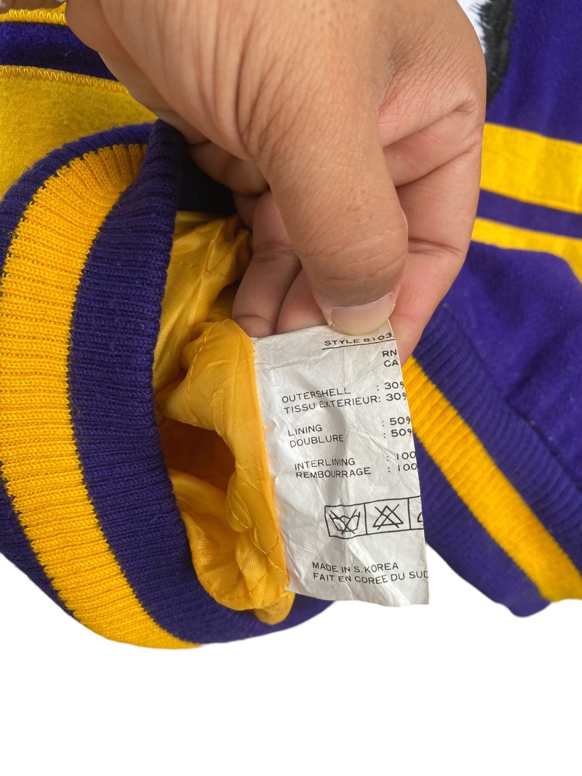 Nutmeg Vintage Nutmeg Washington Huskies Campri Jacket Size US XL / EU 56 / 4 - 7 Thumbnail