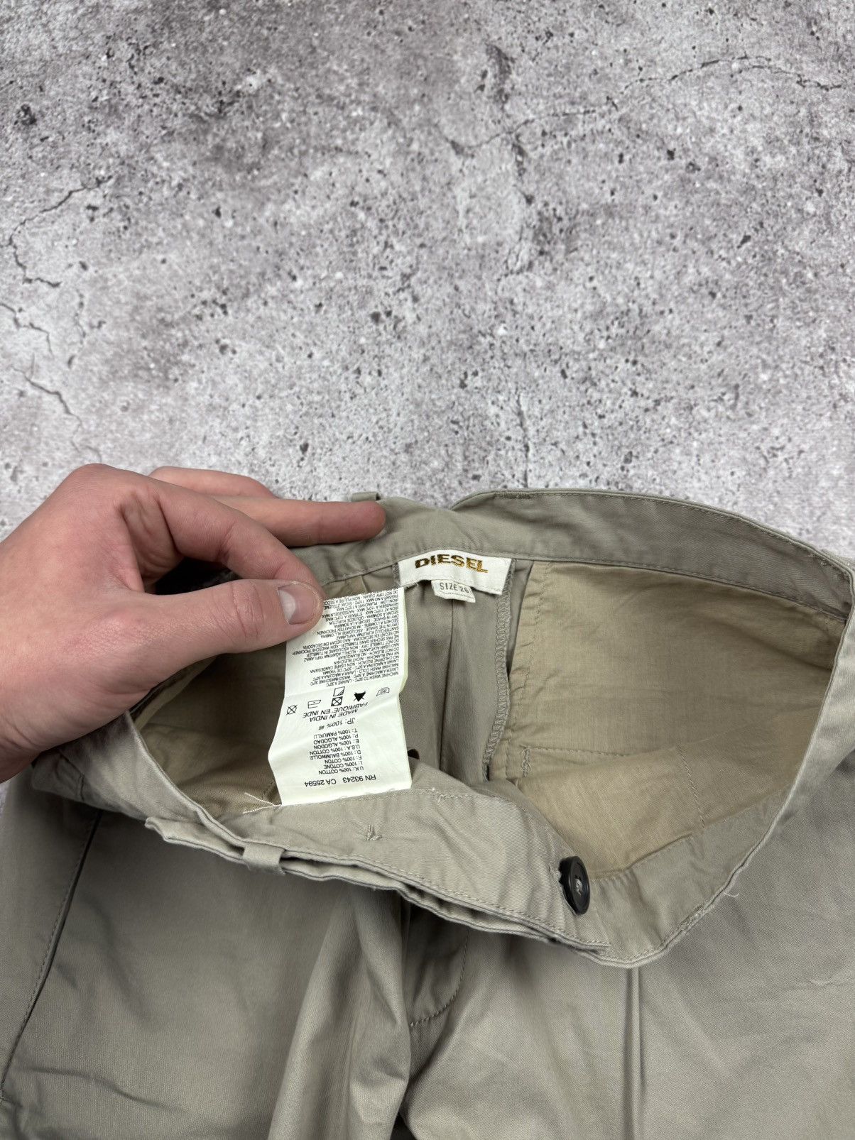 Diesel Avant Garde Diesel Y2K Japanesse Classic Chinos pants Rare Size 26" / US 2 / IT 38 - 8 Thumbnail
