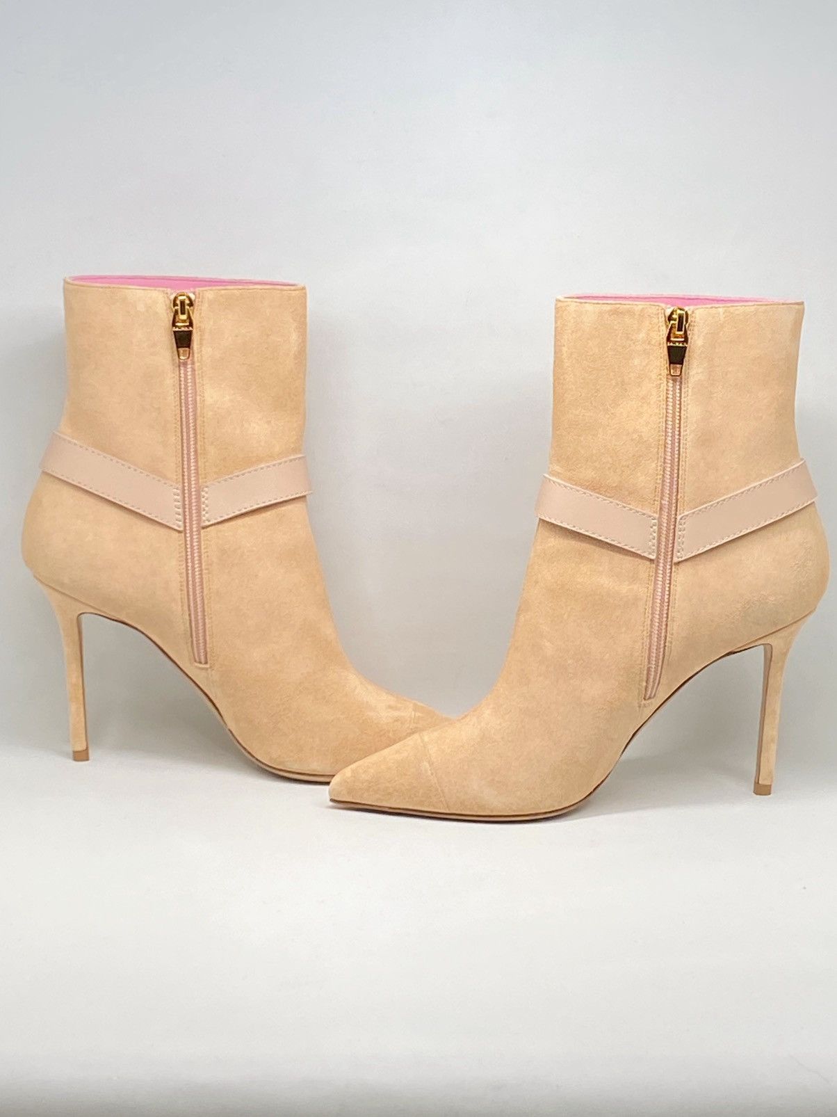 Balmain Balmain Eva 95MM Suede Ankle Boots size 37 Size US 7 / IT 37 - 4 Thumbnail