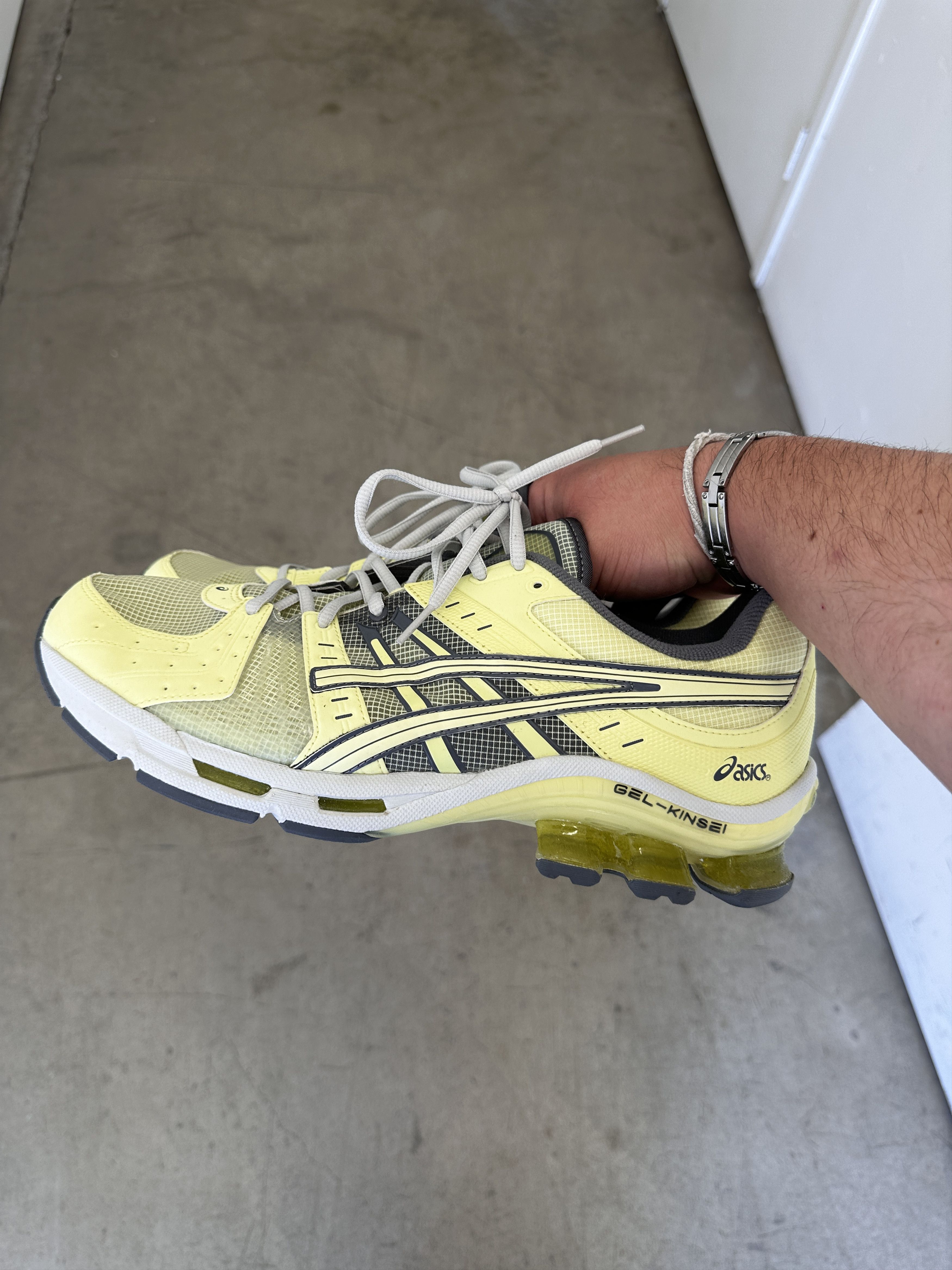 Asics × Kiko Kostadinov Kiko Style, Asics. Sneakers in volt/green. 1030. Size US 12.5 / EU 45-46 - 1 Thumbnail