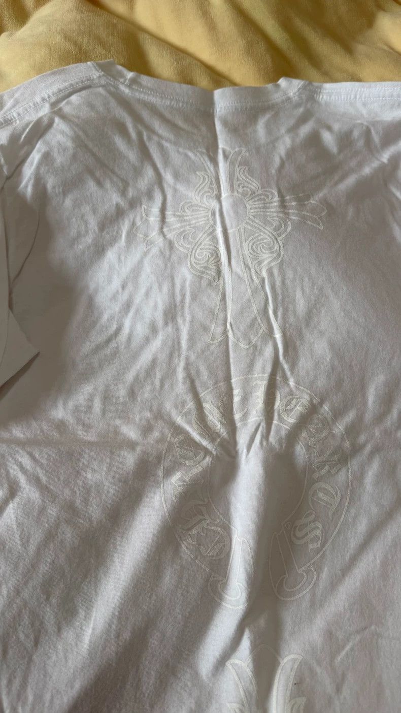 Chrome Hearts Chrome Hearts Chrome Hearts Long Sleeve T-Shirt White-2507 Size US M / EU 48-50 / 2 - 3 Thumbnail