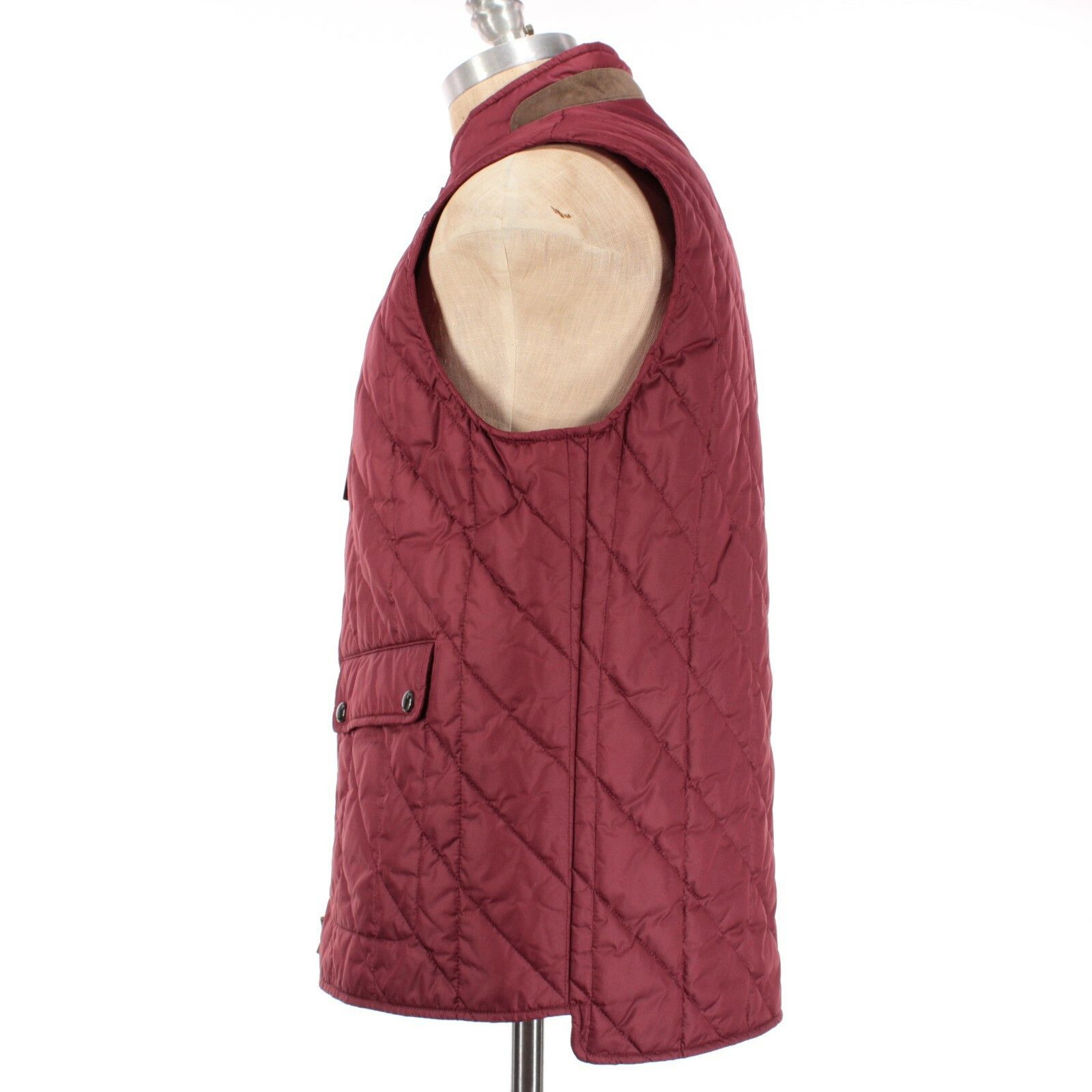 Luciano Barbera Luciano Barbera Vest Size M US In Red Polyester Size US M / EU 48-50 / 2 - 3 Thumbnail