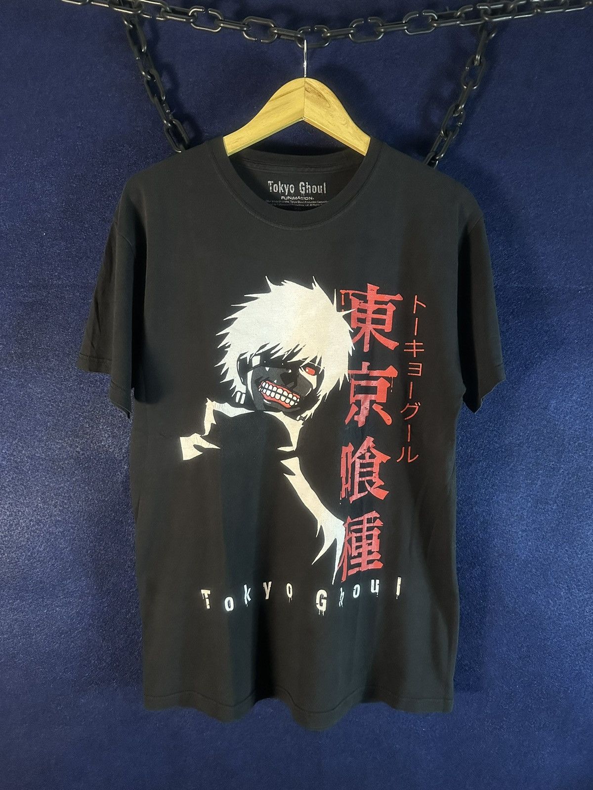 Anime Rare Y2K Anime/Manga Tokyo Ghoul Kaneki Tshirt Size US M / EU 48-50 / 2 - 1 Thumbnail