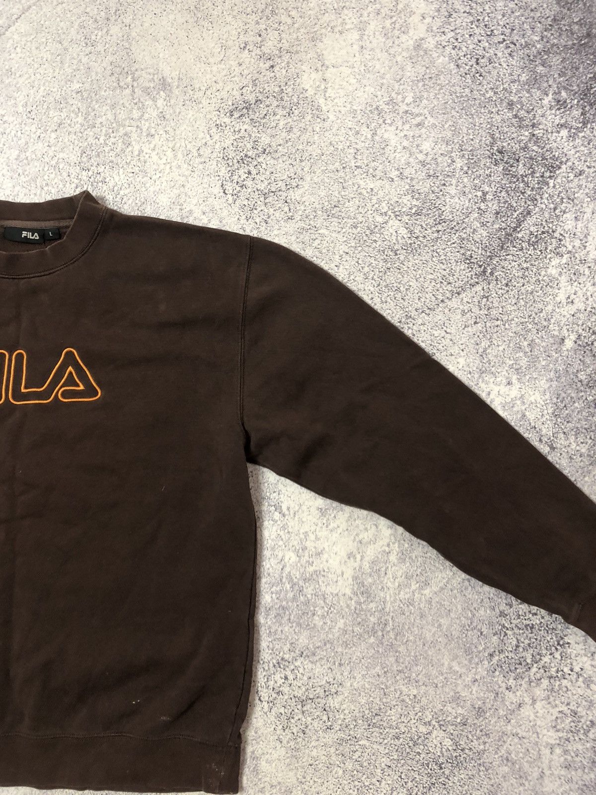 Fila Vintage sweaters Fila big logo size L vintage Size US L / EU 52-54 / 3 - 3 Thumbnail