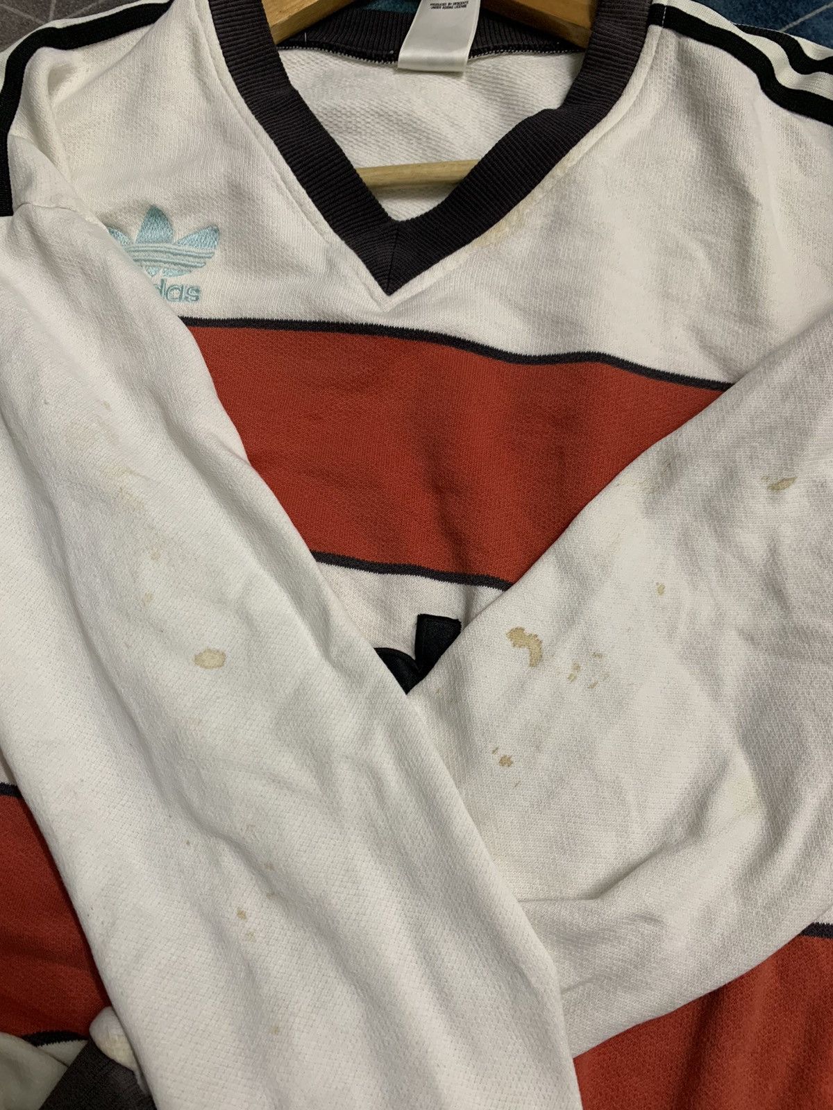 Adidas × Vintage VINTAGE ADIDAS SPELLOUT RARE SWEATSHIRT Size US S / EU 44-46 / 1 - 10 Thumbnail