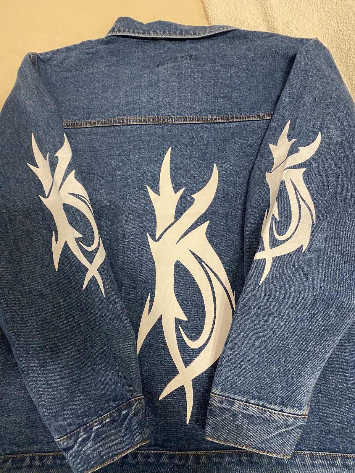 Kim Krueger kim krueger denim jacket size XL Size US XL / EU 56 / 4 - 8 Thumbnail