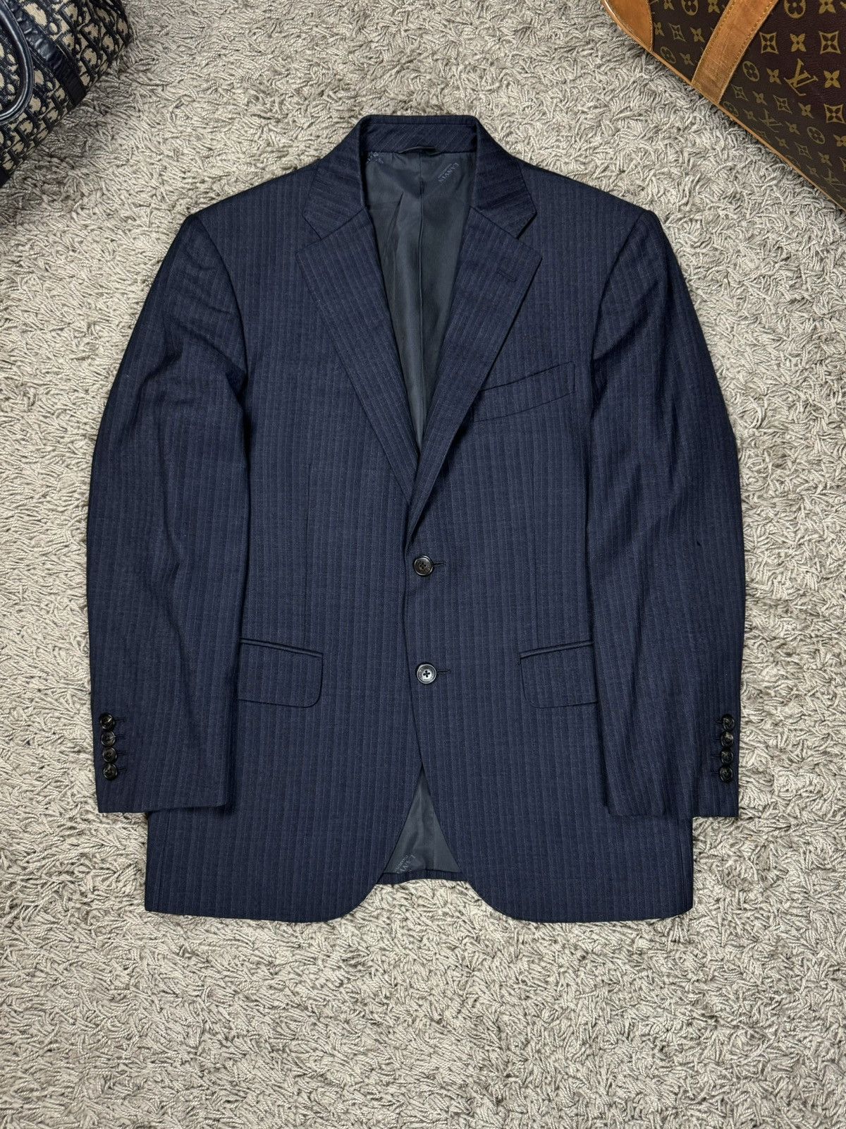 Lanvin Vintage wool suit Lanvin Paris original luxury item Size 50L - 2 Thumbnail