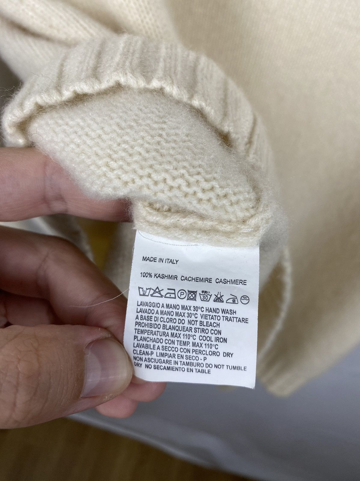Other Feru Italy Cashmere Sweater Shawl Neck Men size 54 Size US L / EU 52-54 / 3 - 10 Thumbnail