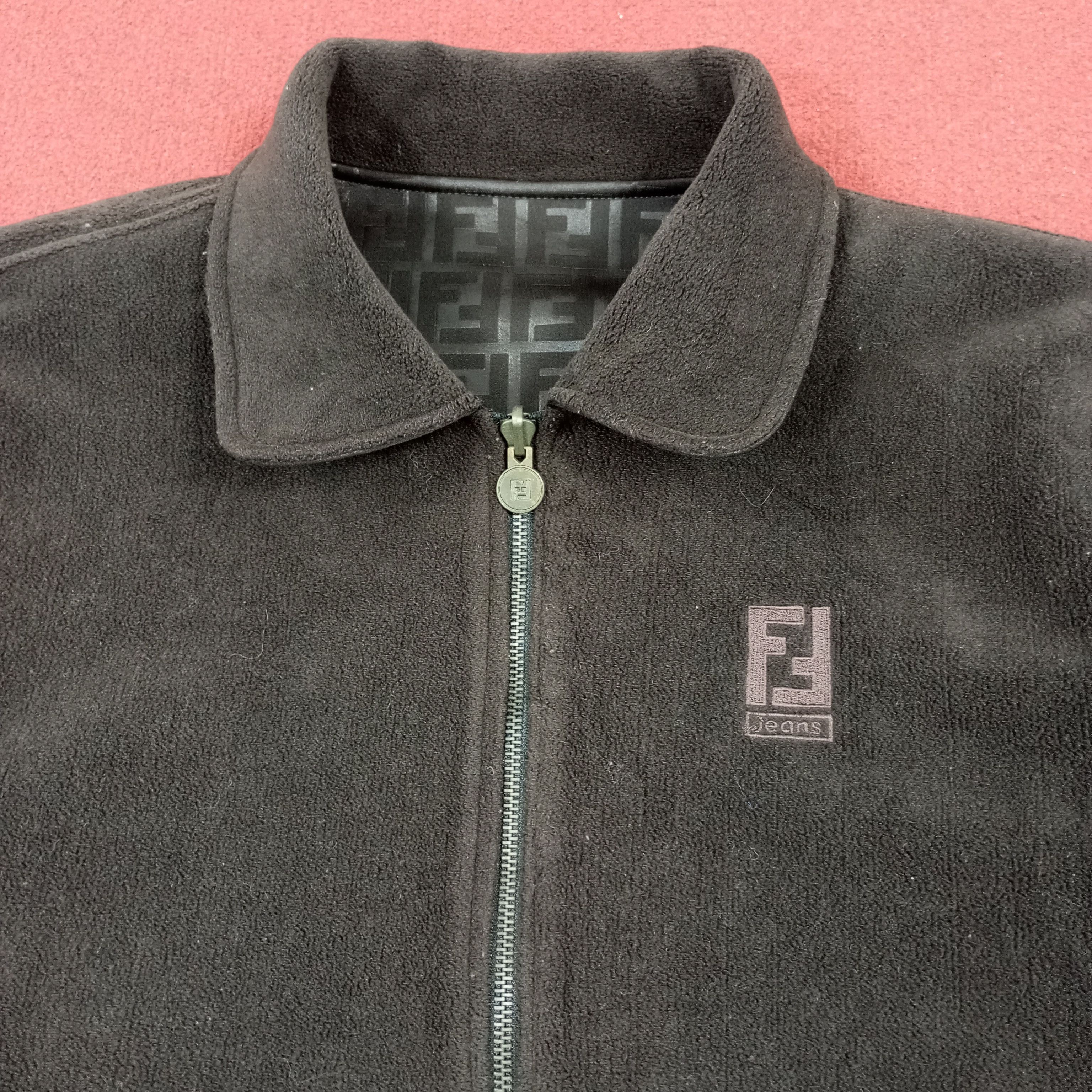 Fendi × Vintage Fendi Luxury Fashion Brand Reversible Jacket Size US L / EU 52-54 / 3 - 5 Thumbnail
