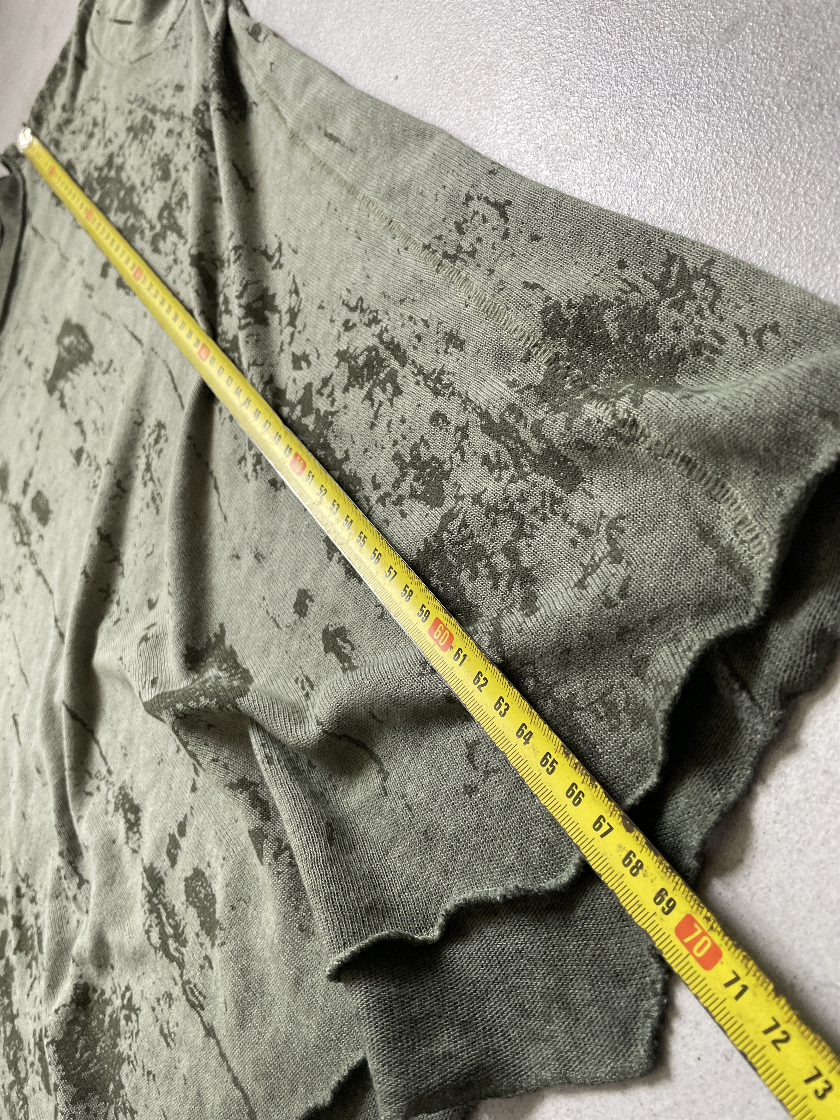 Other Y2K ARCHIVAL JAPANEESE JPG TYPE KHAKI ASYMETRIC MESHTOP Size US XL / EU 56 / 4 - 9 Thumbnail