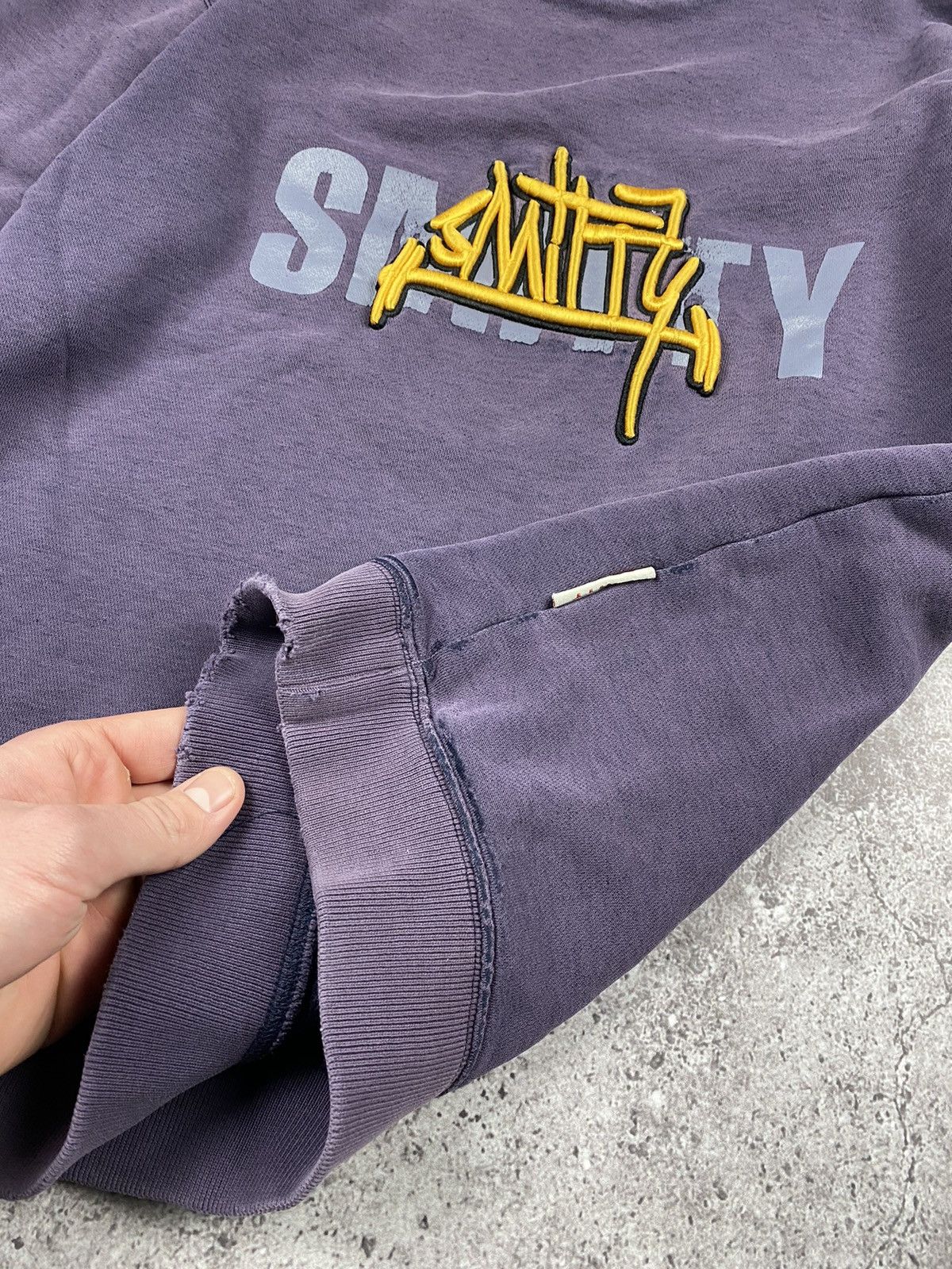 JNCO × Japanese Brand Vintage Y2K Smitty N.Y.C Rap Baggy distressed sweatshirt Size US XS / EU 42 / 0 - 6 Thumbnail