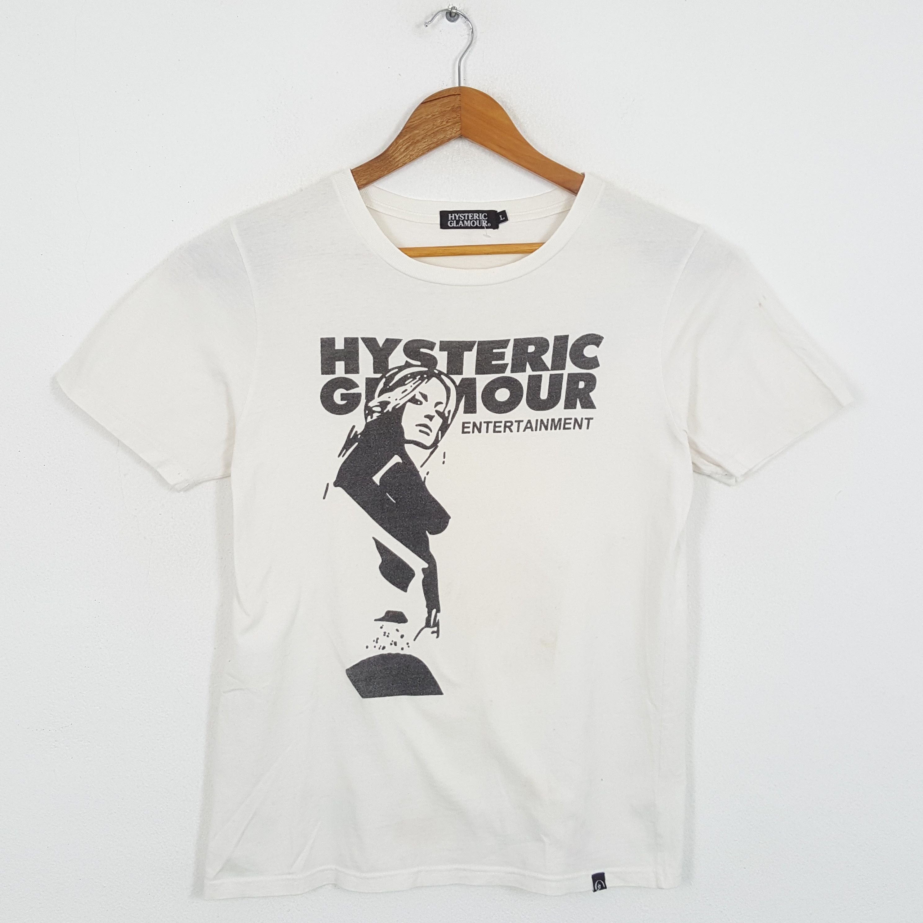 Hysteric Glamour × Japanese Brand × Vintage Vintage HYSTERIC GLAMOUR Japanese Fashion Brand T-Shirts Size US M / EU 48-50 / 2 - 1 Thumbnail
