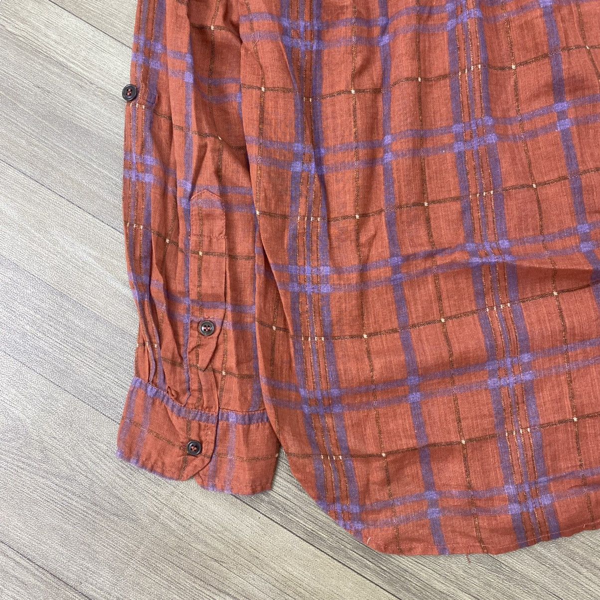 Isabel Marant Etoile Vintage Isabel Marant Etoile Plaid Blouse Button Up Shirt Size S / US 4 / IT 40 - 9 Thumbnail
